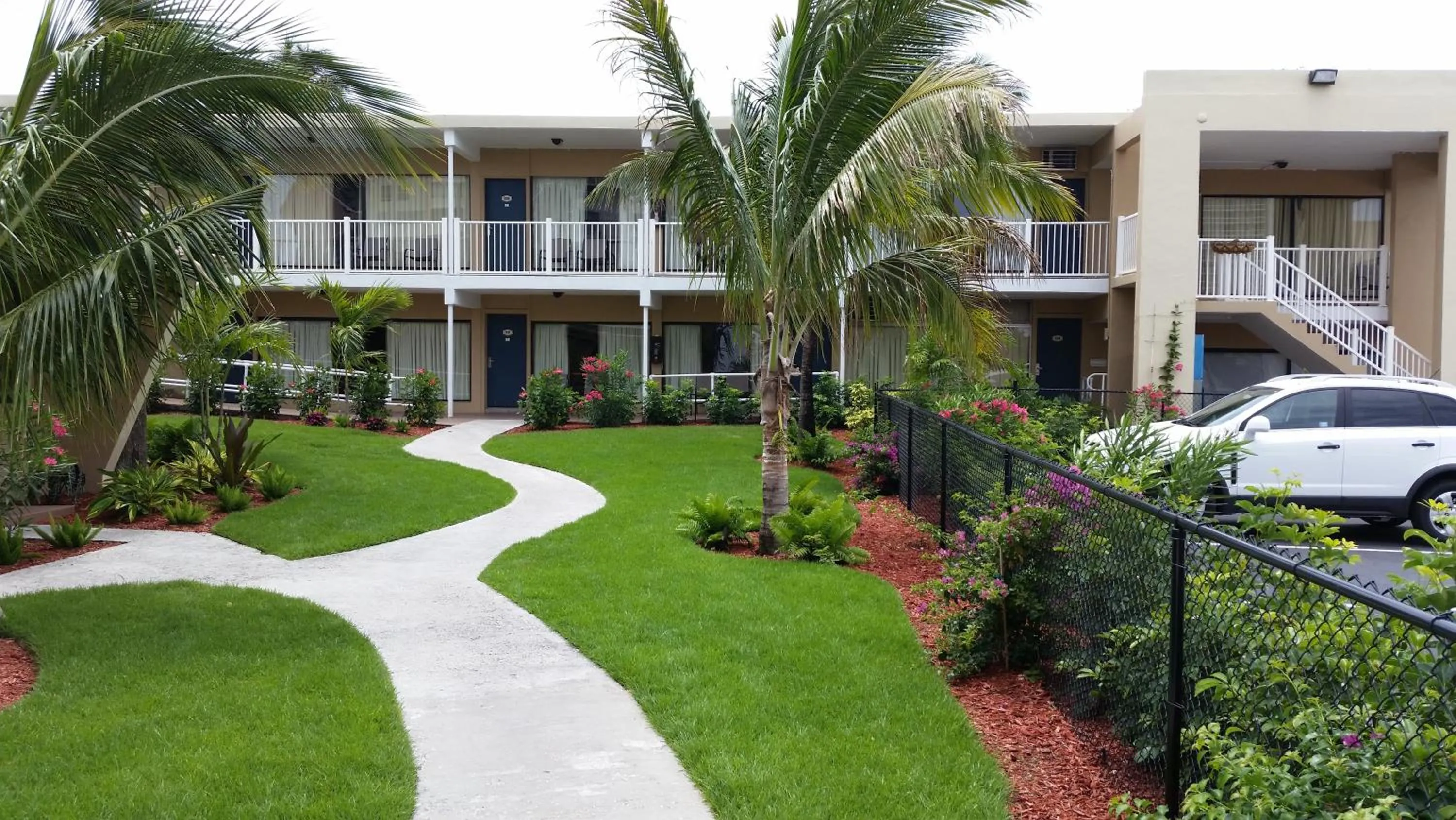 Facade/entrance in Oceans Beach Resort & Suites