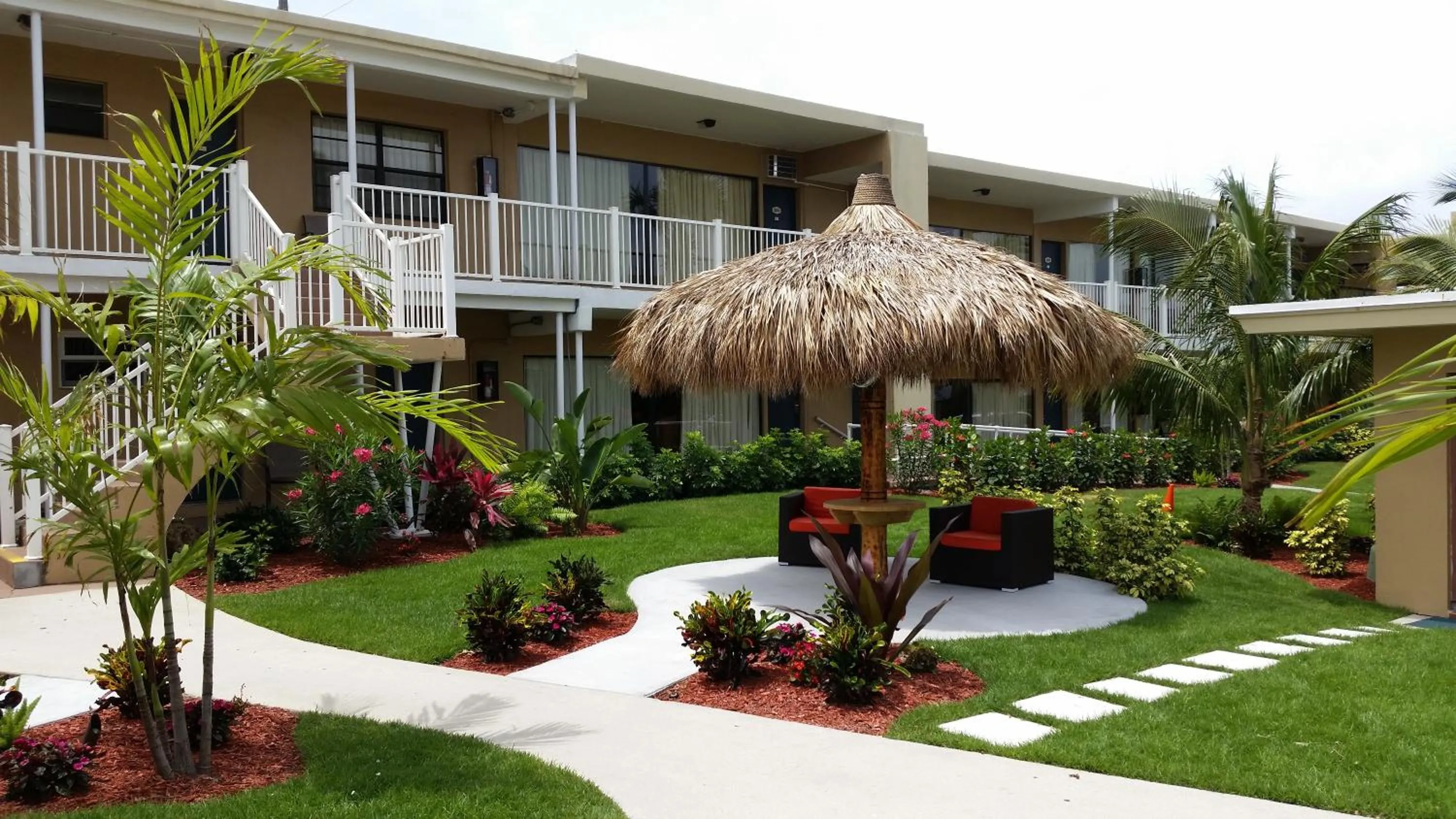 Facade/entrance in Oceans Beach Resort & Suites