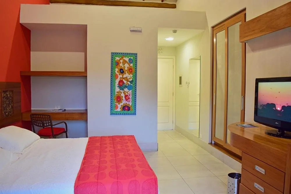 Bed in Bella Ilha Pousada