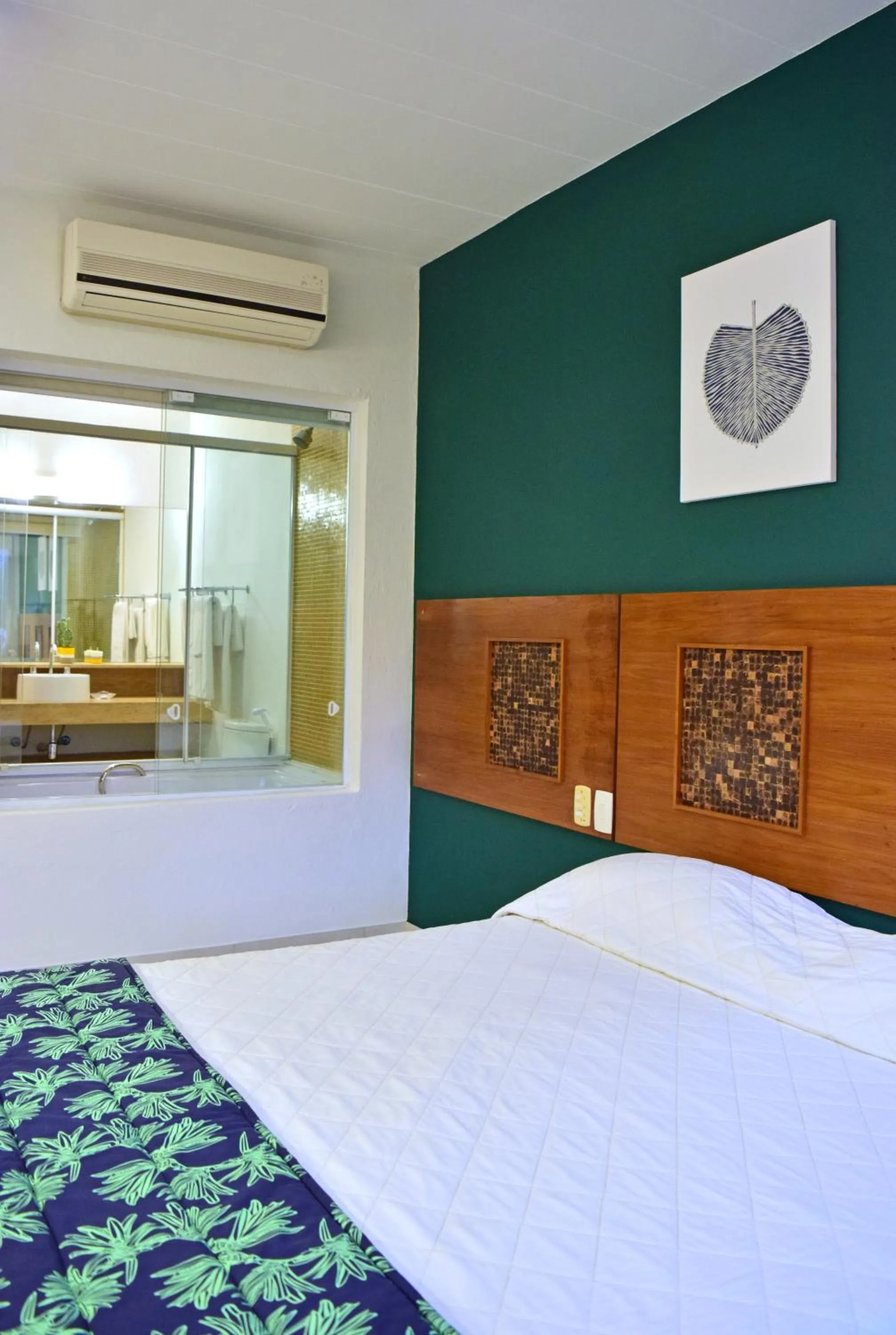 Bed in Bella Ilha Pousada