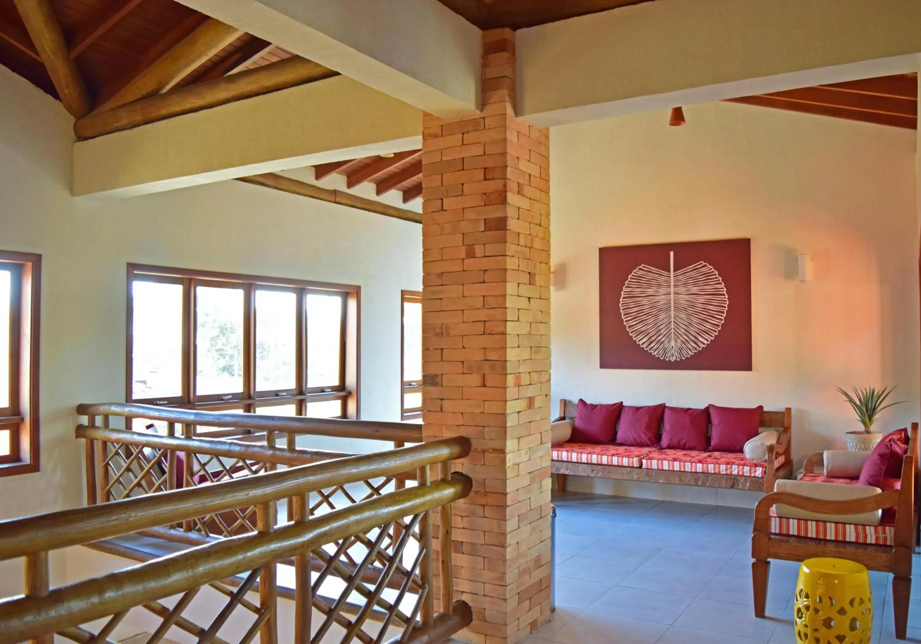 Seating area in Bella Ilha Pousada