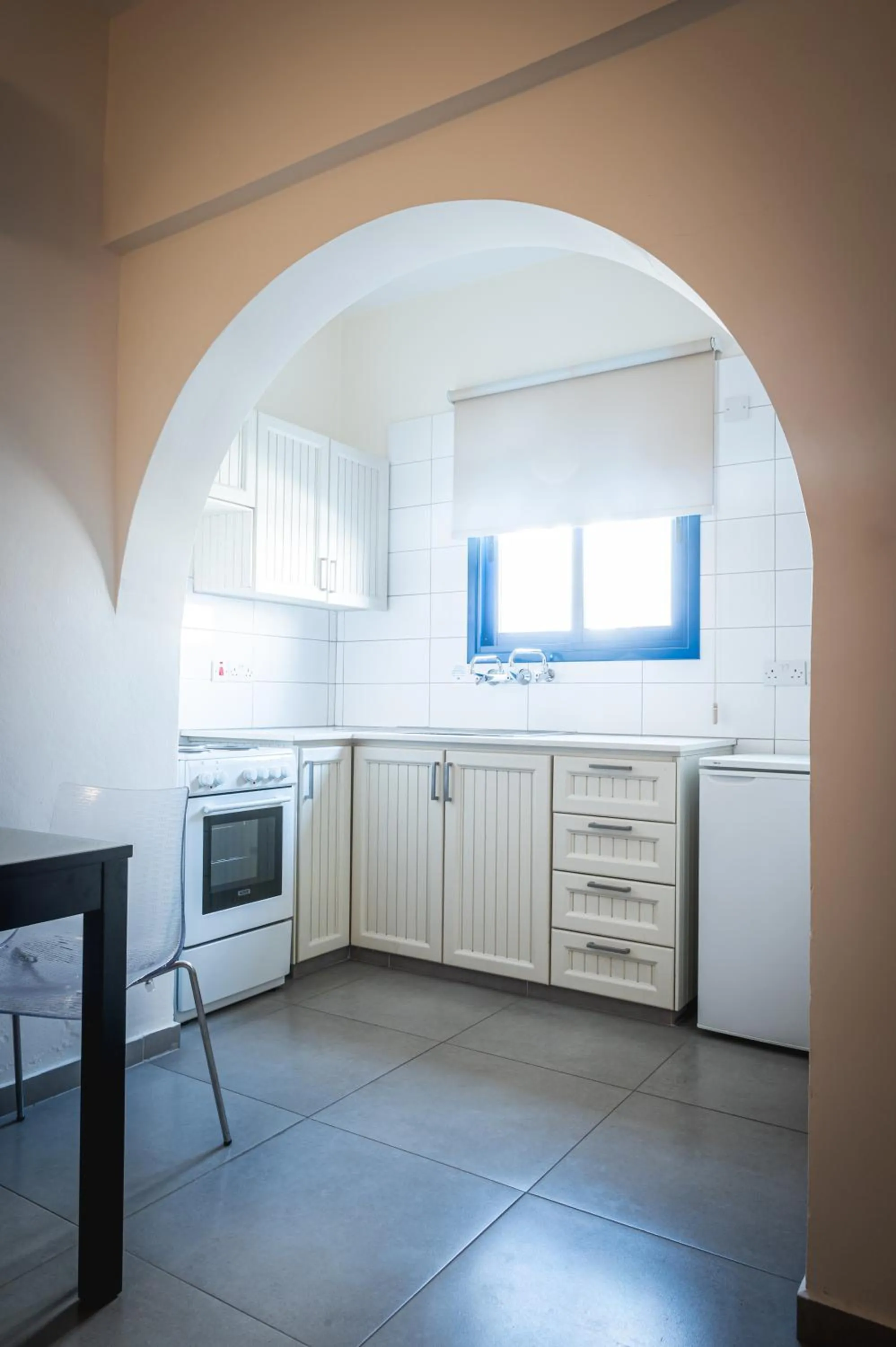 kitchen in Kefalos Damon Hotel Apartments