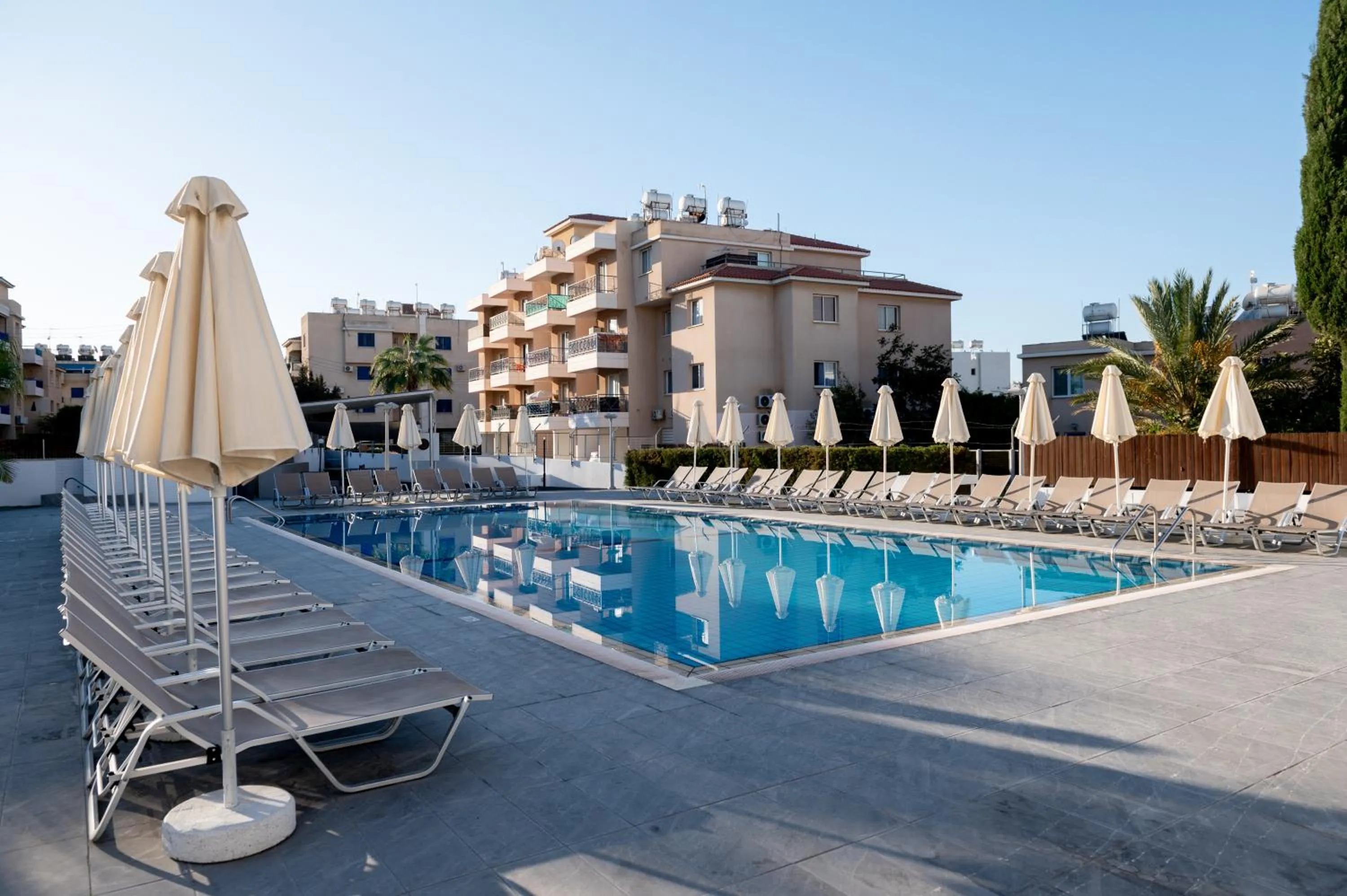 Property building in Kefalos Damon Hotel Apartments