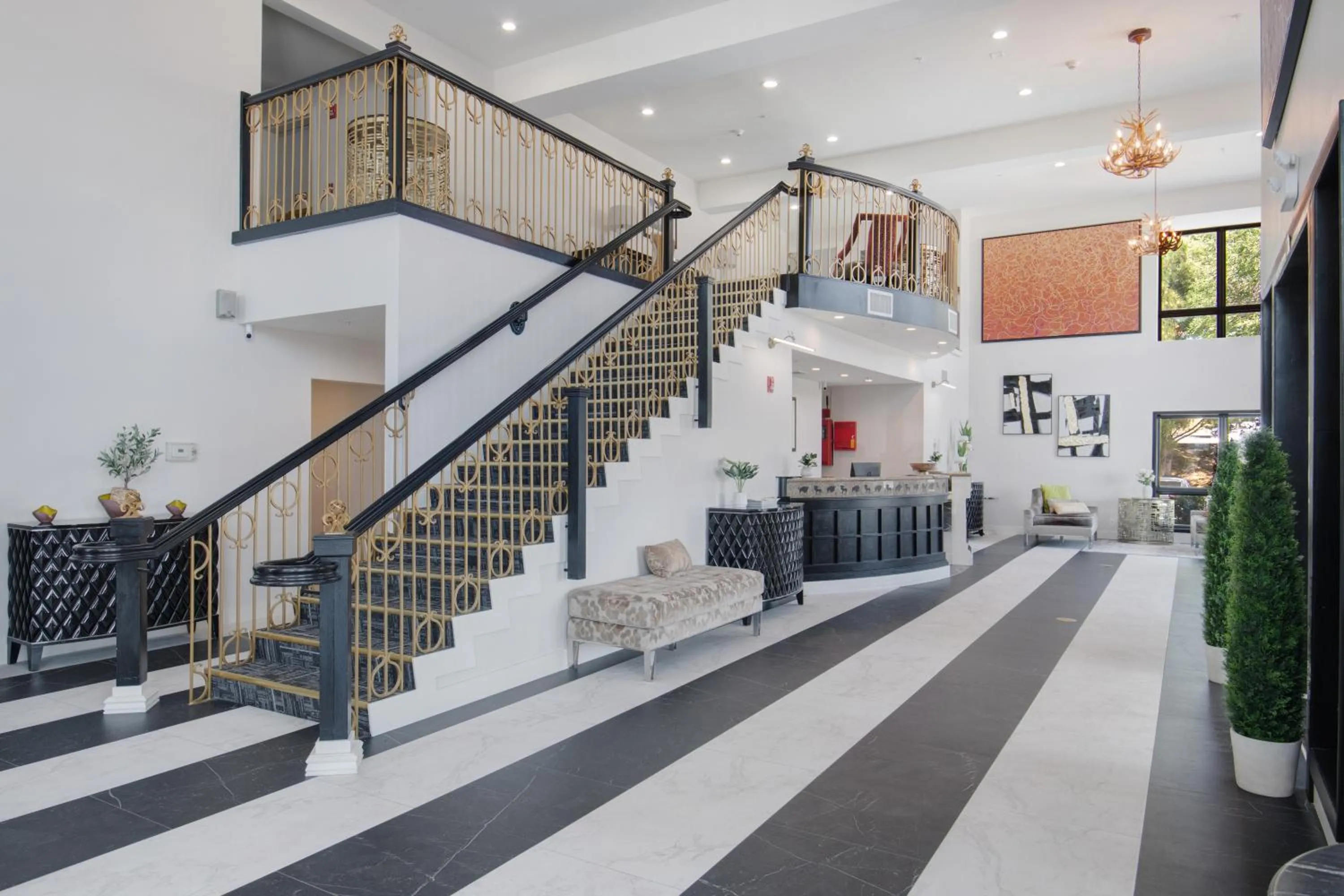 Lobby or reception in Elkotel