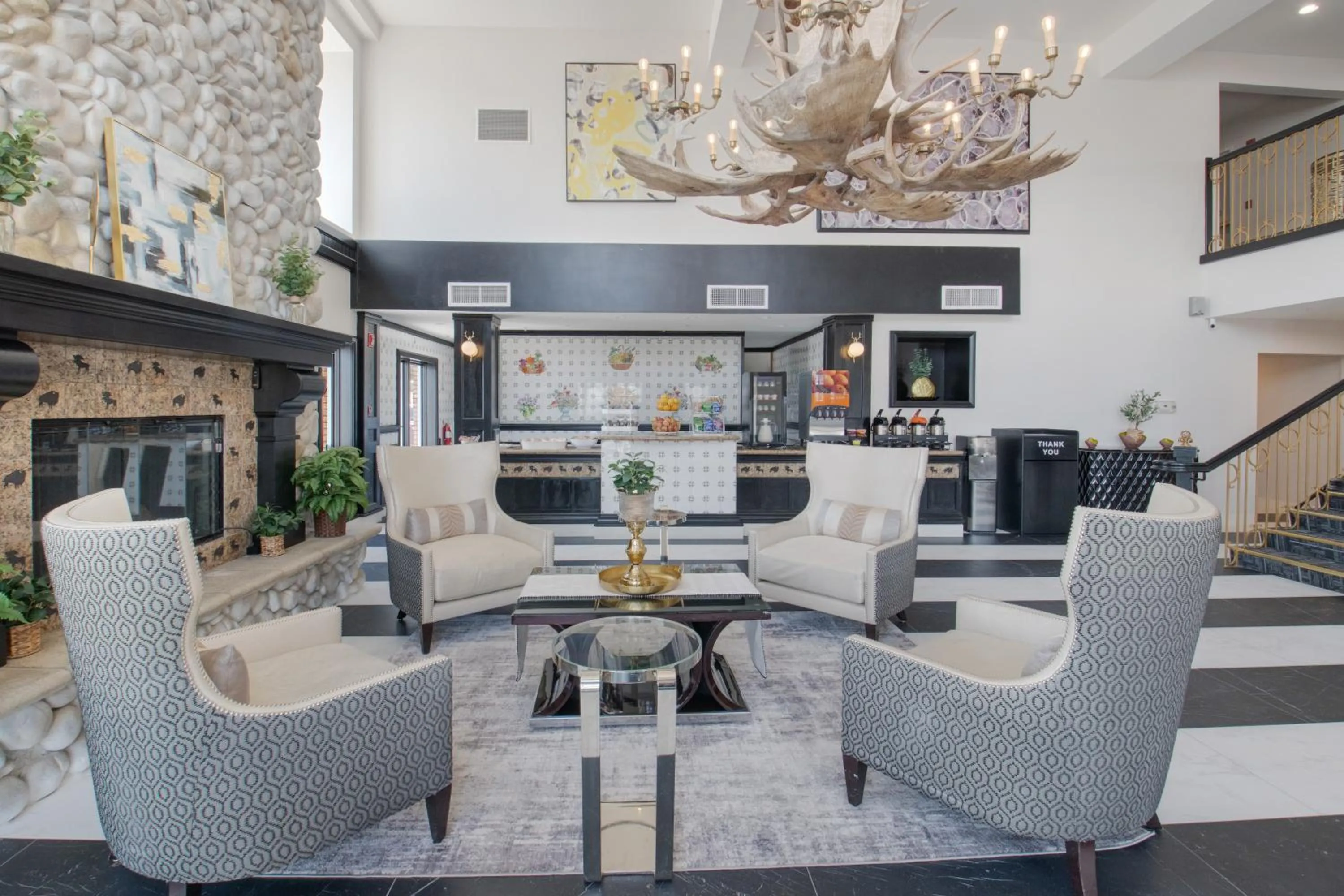 Lobby or reception in Elkotel