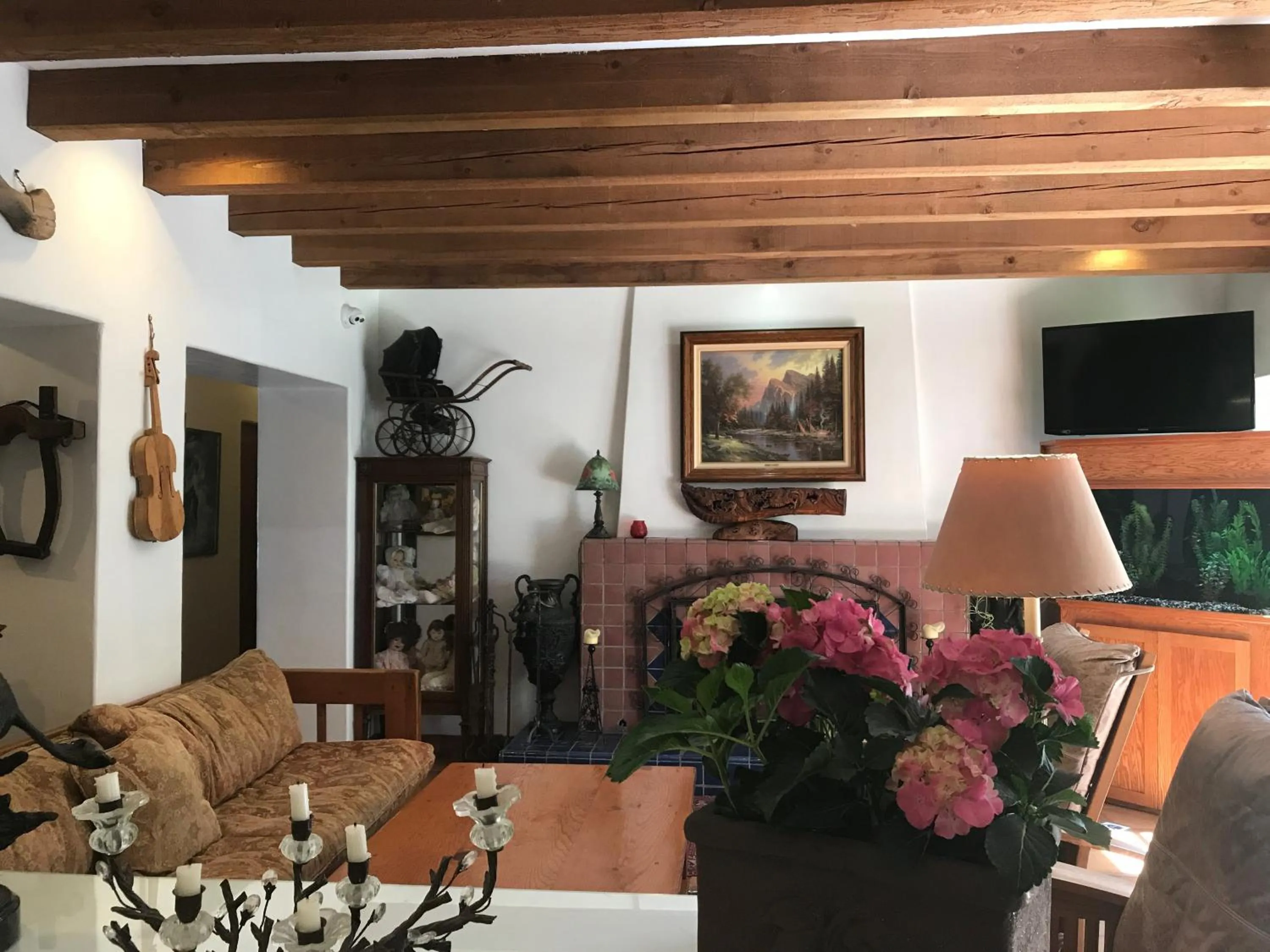 Lobby or reception in Villa Rosa Inn