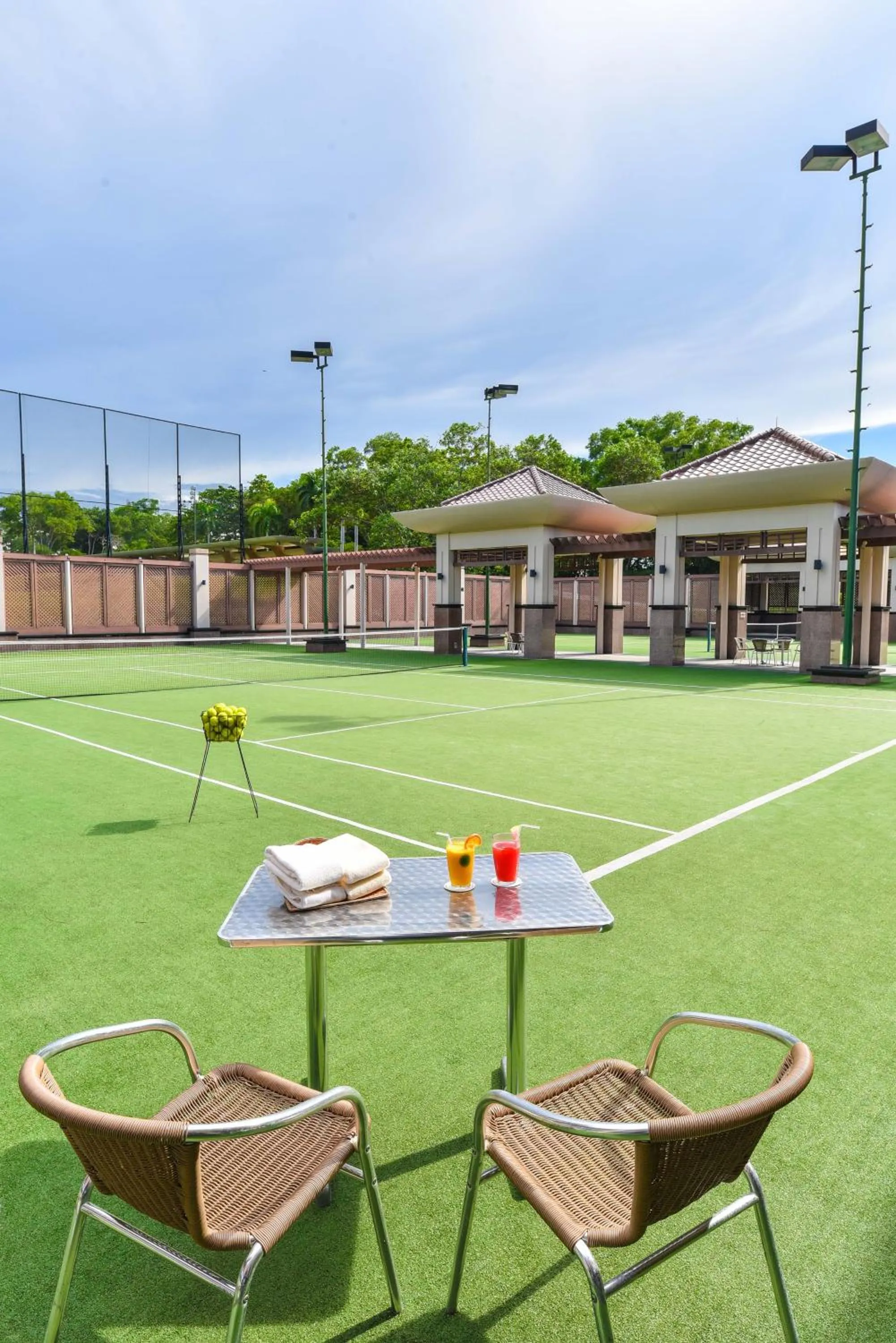 Tennis court in The Empire Brunei