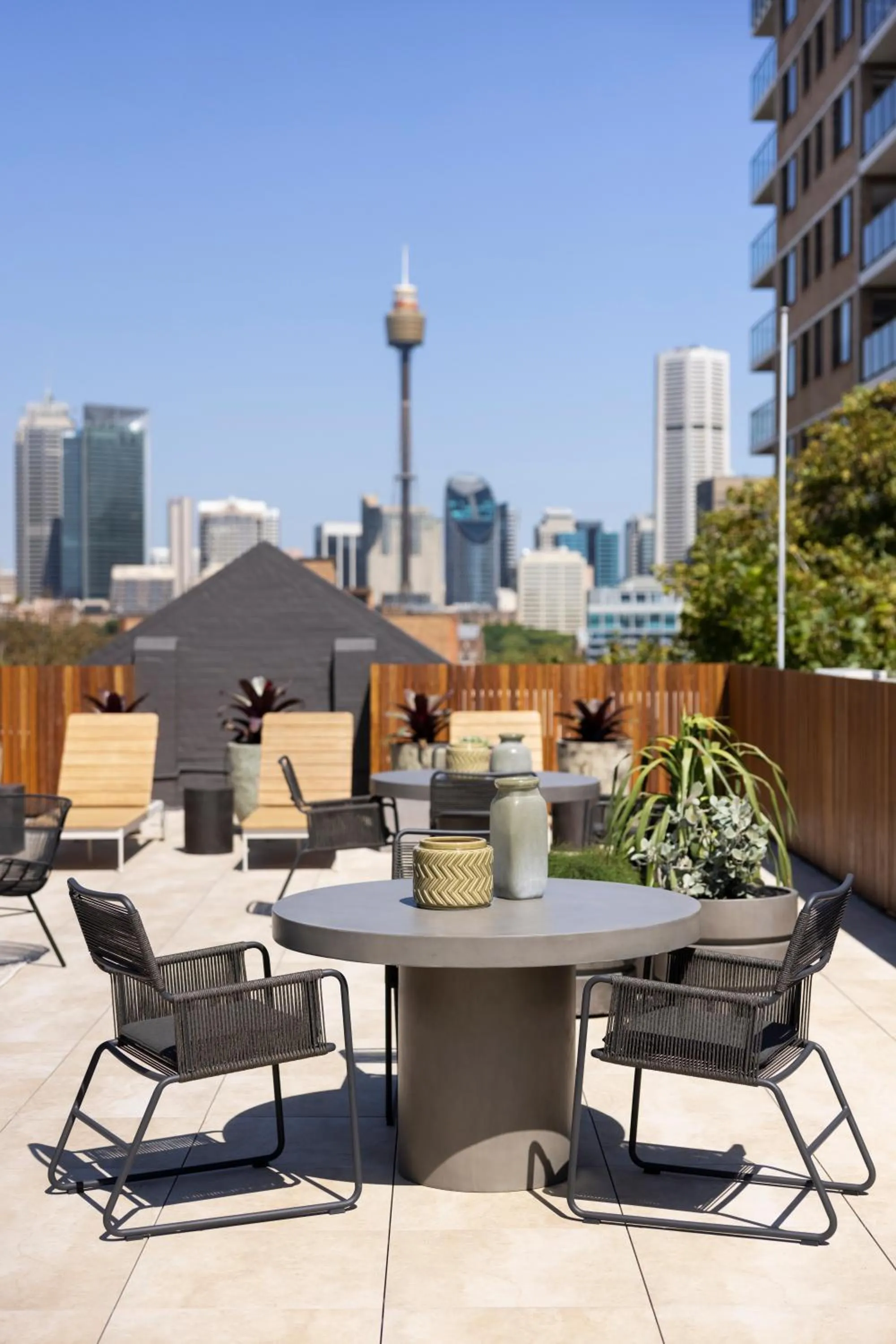 Patio in Regents Court Sydney