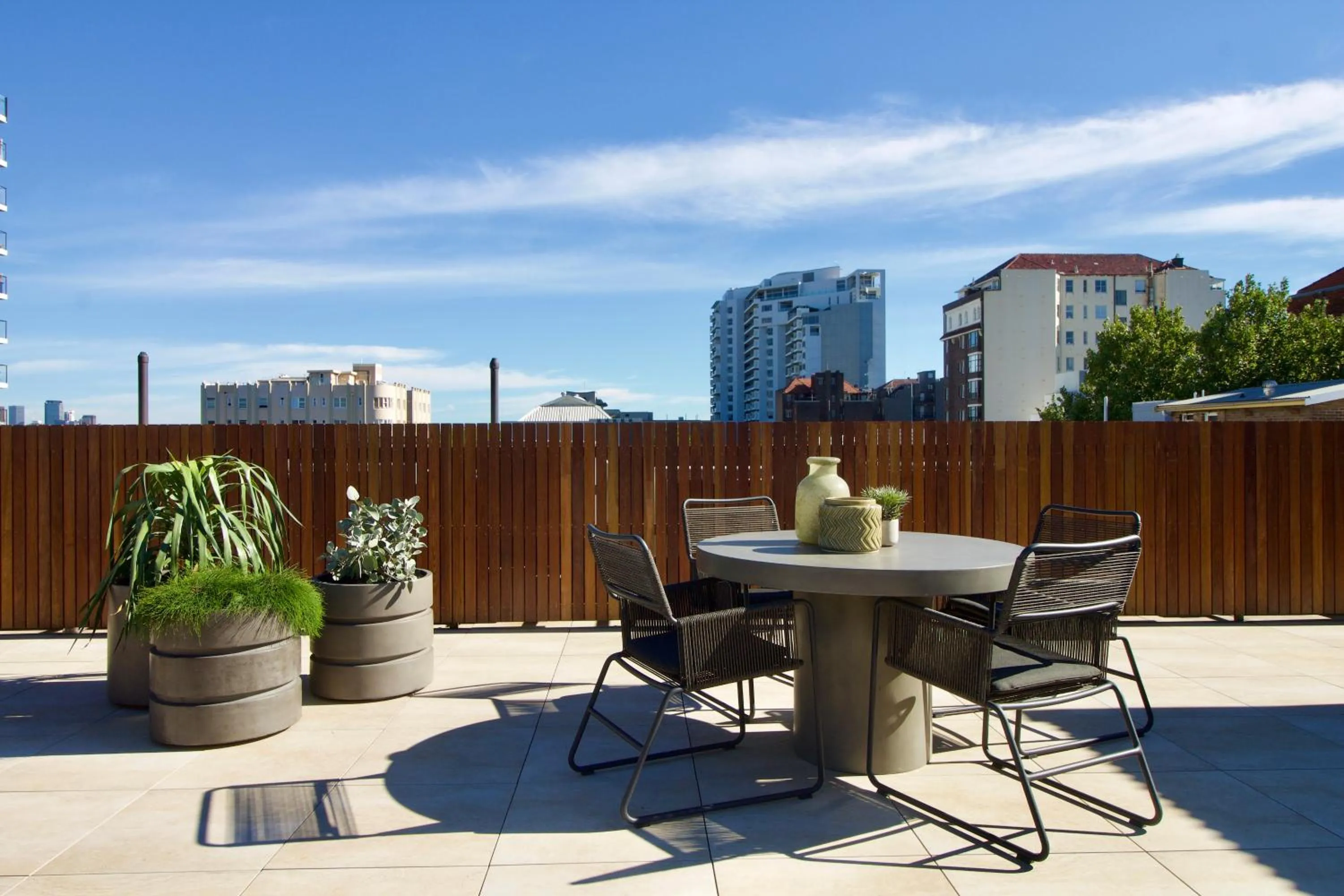 Patio in Regents Court Sydney
