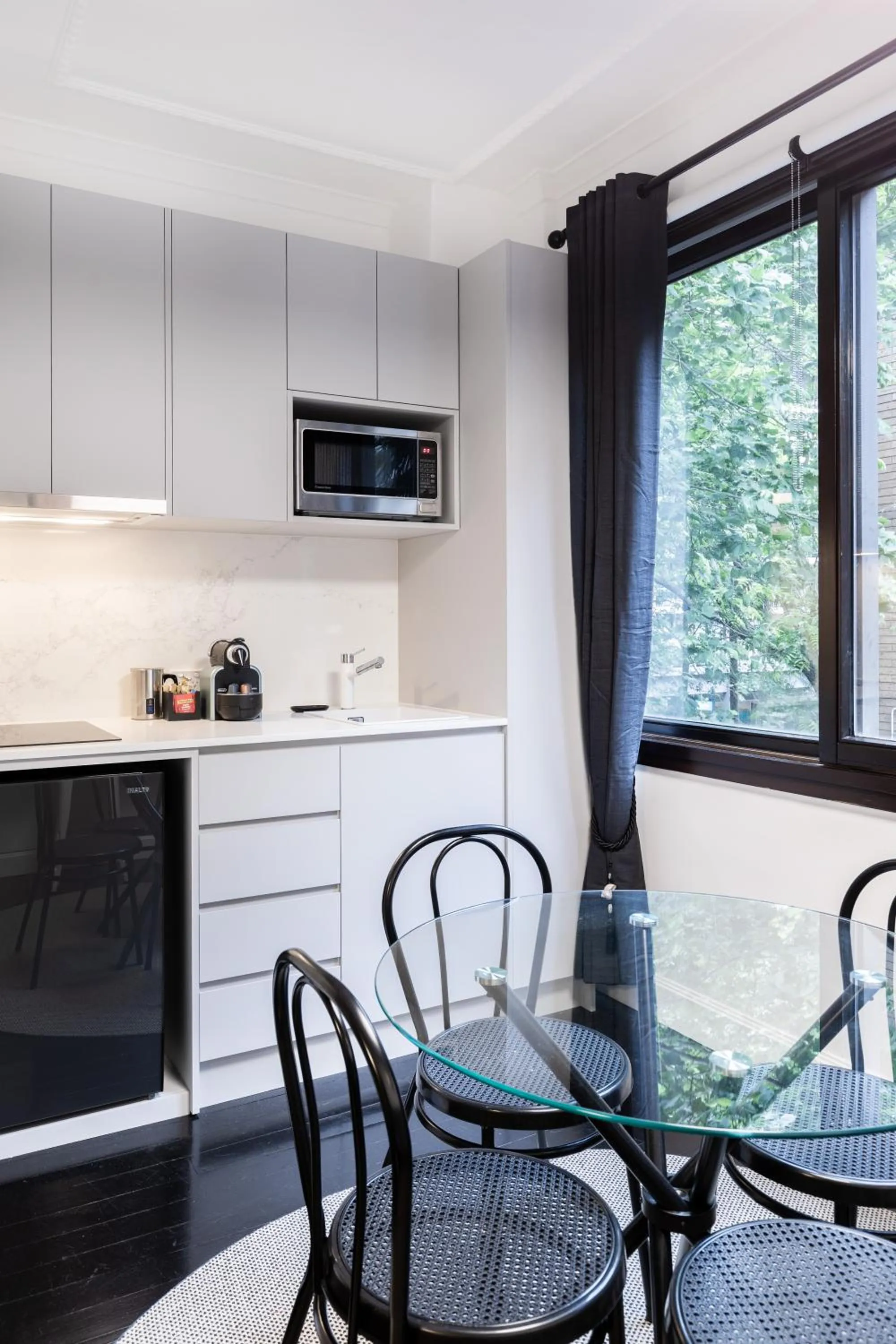 Kitchen or kitchenette in Regents Court Sydney