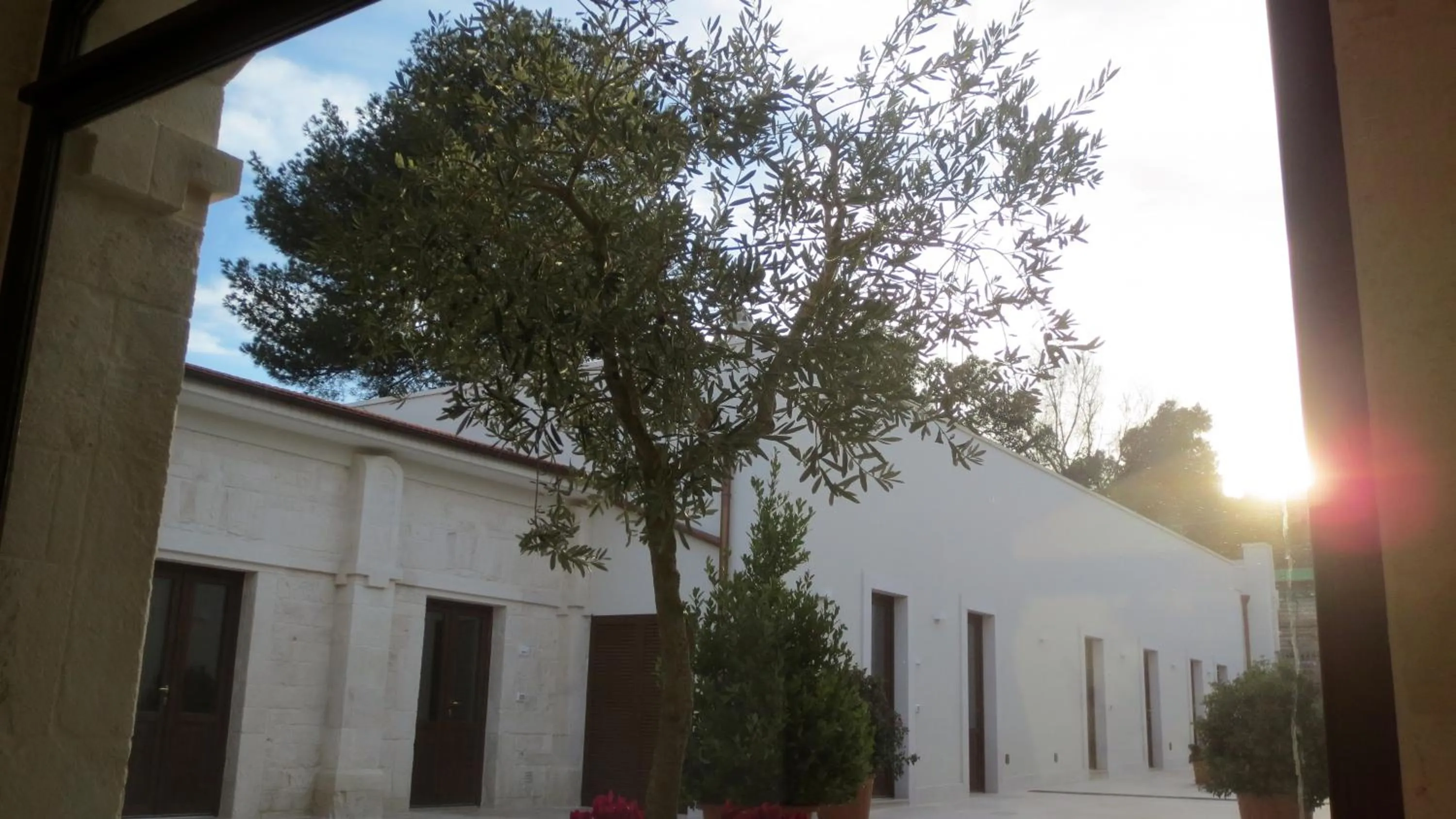 Decorative detail in Domus Antiqua Residence