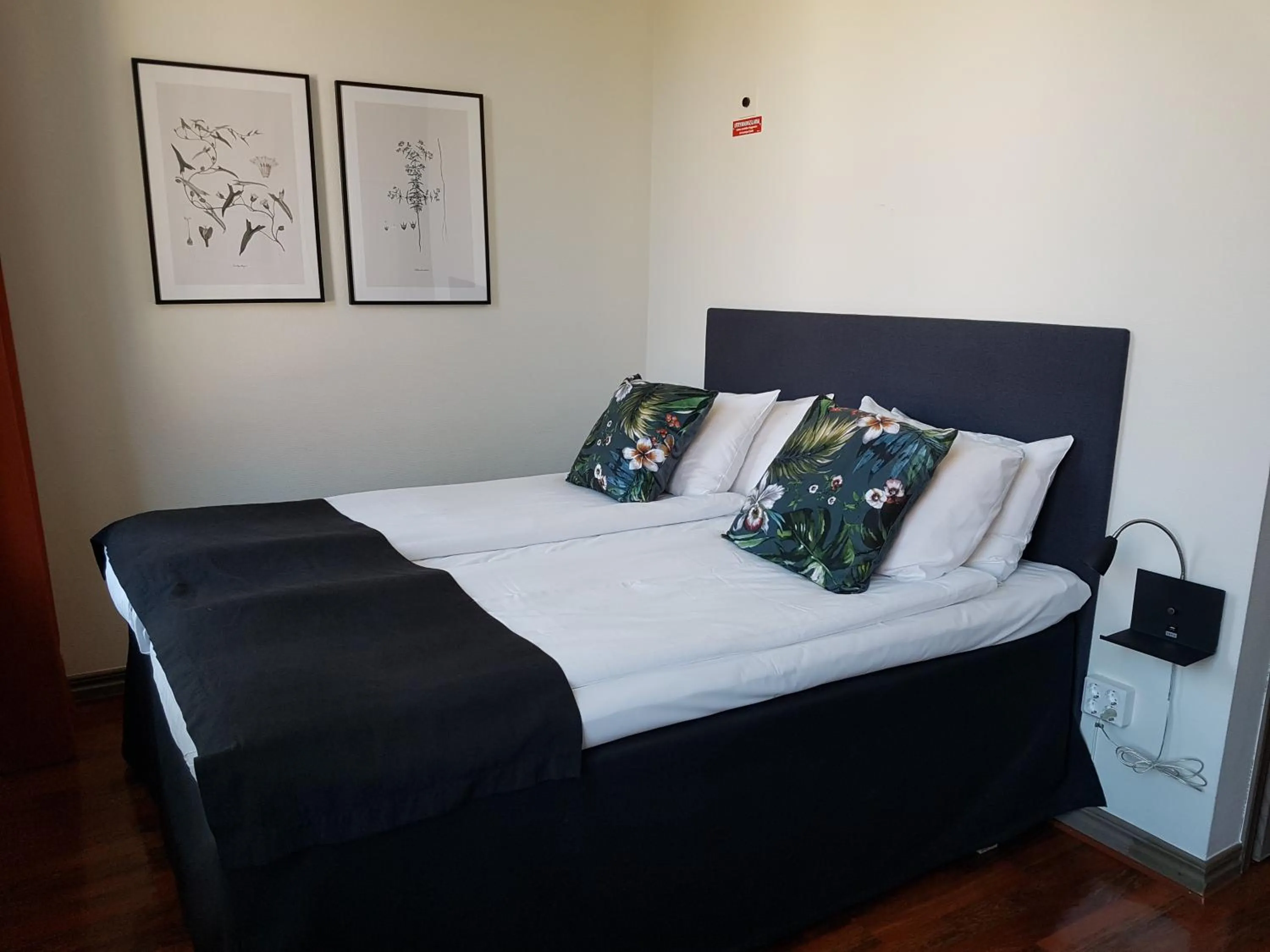 Bed in Grand Hotel Falkenberg