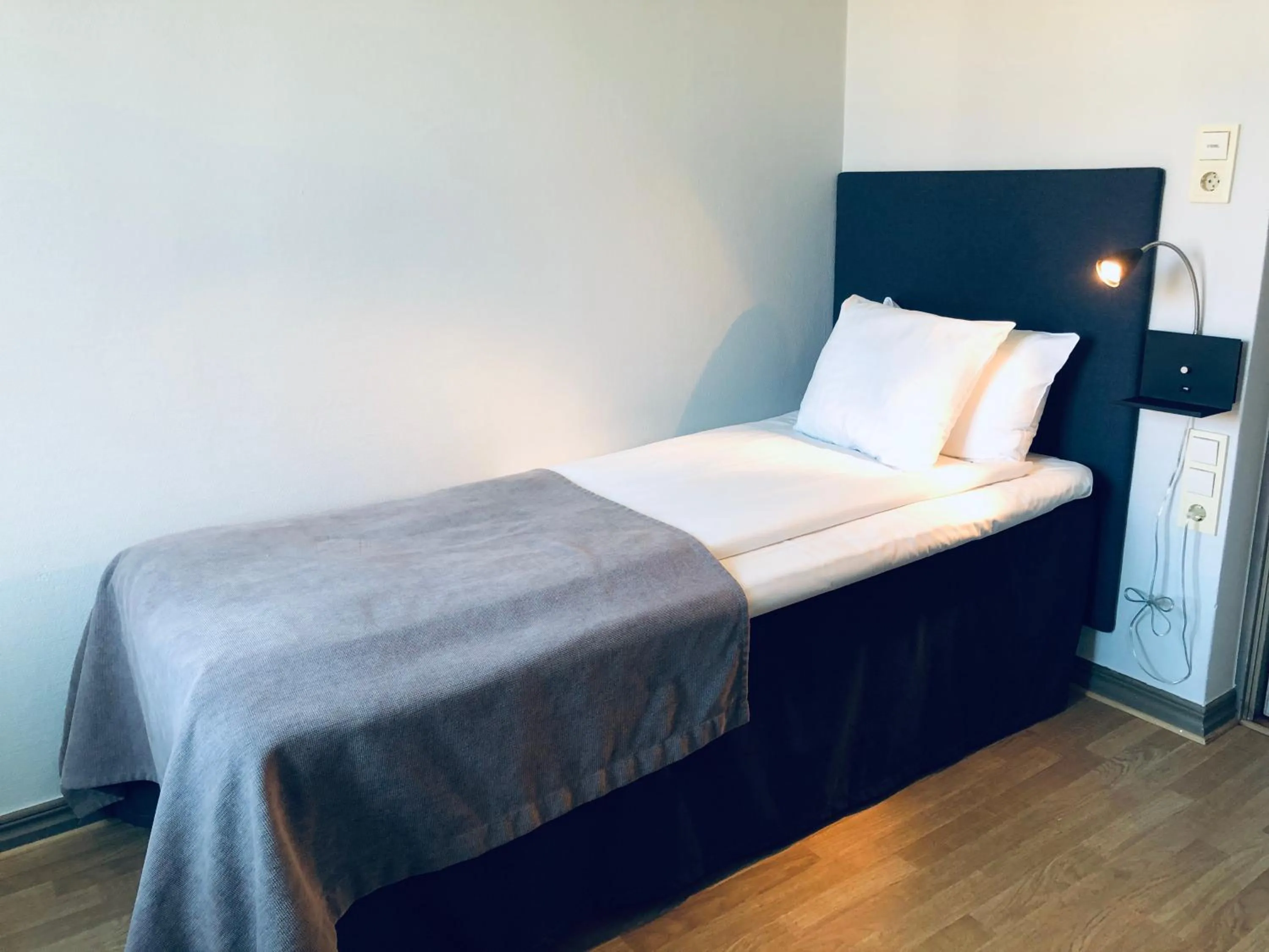 Bed in Grand Hotel Falkenberg