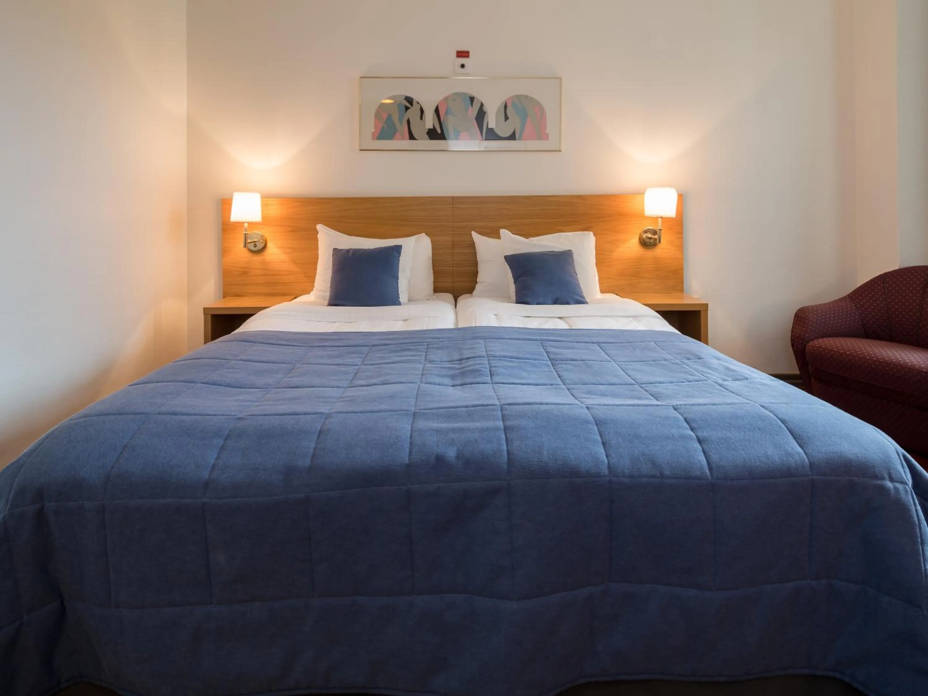 Photo of the whole room, Bed in Grand Hotel Falkenberg