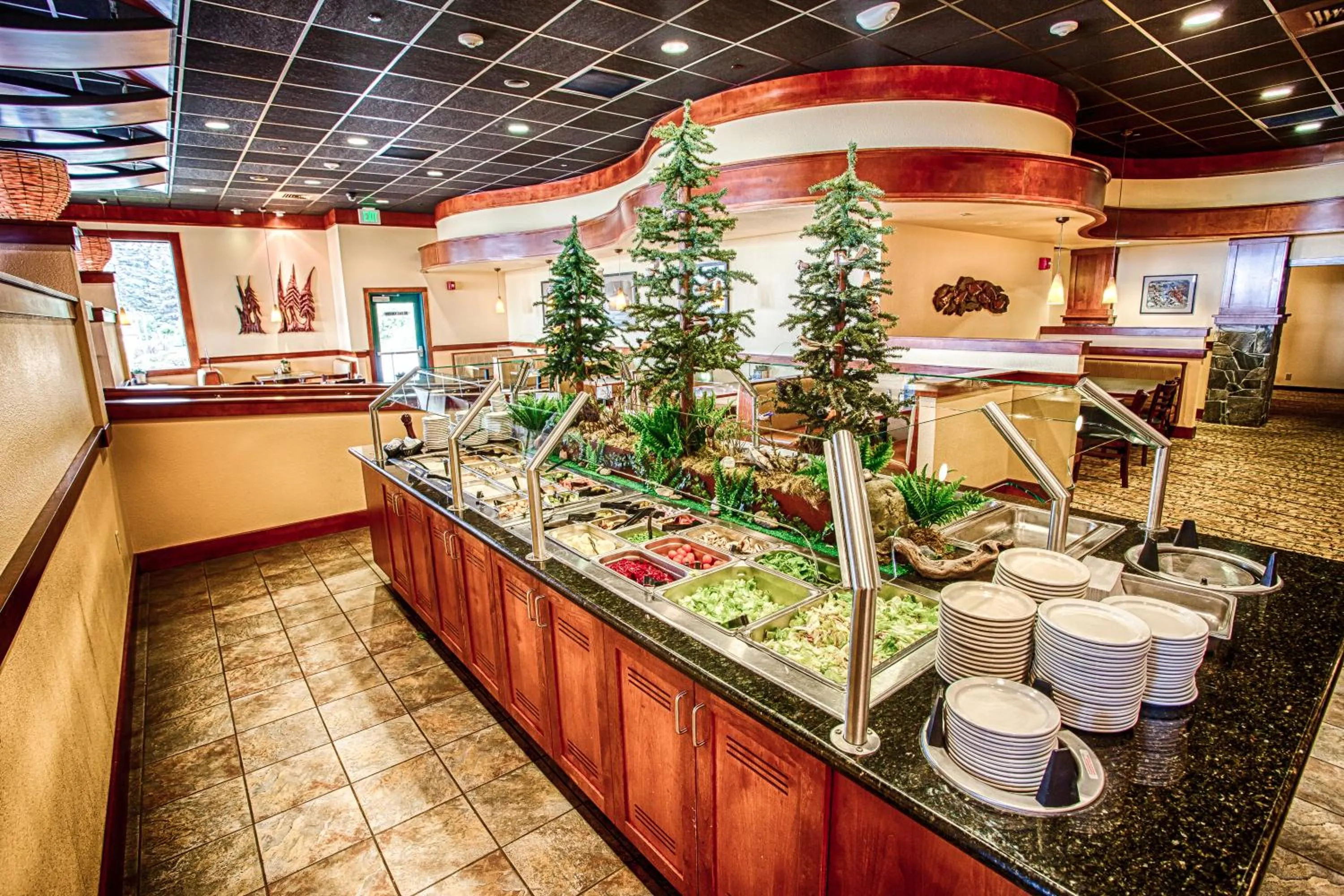 Restaurant/places to eat in Lucky 7 Casino & Hotel (Howonquet Lodge)