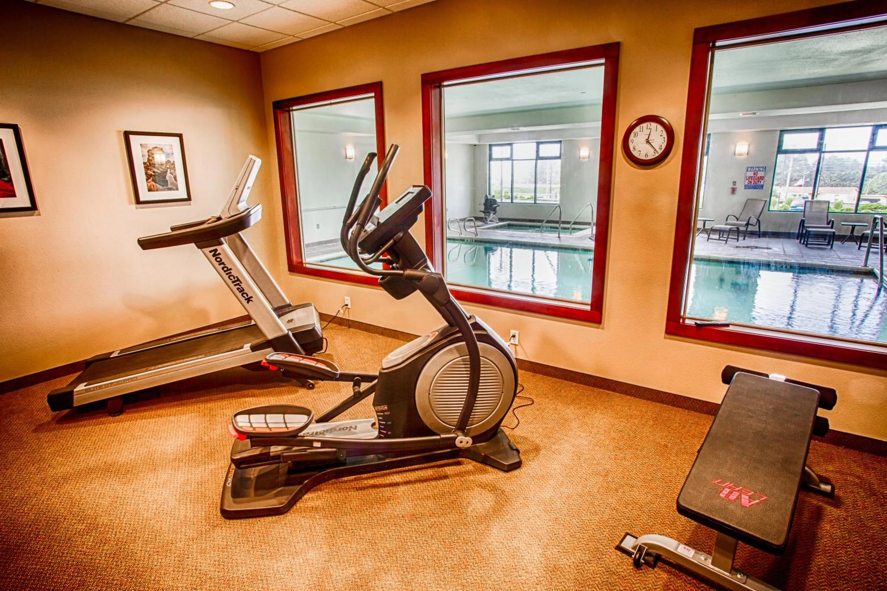 Fitness centre/facilities in Lucky 7 Casino & Hotel (Howonquet Lodge)