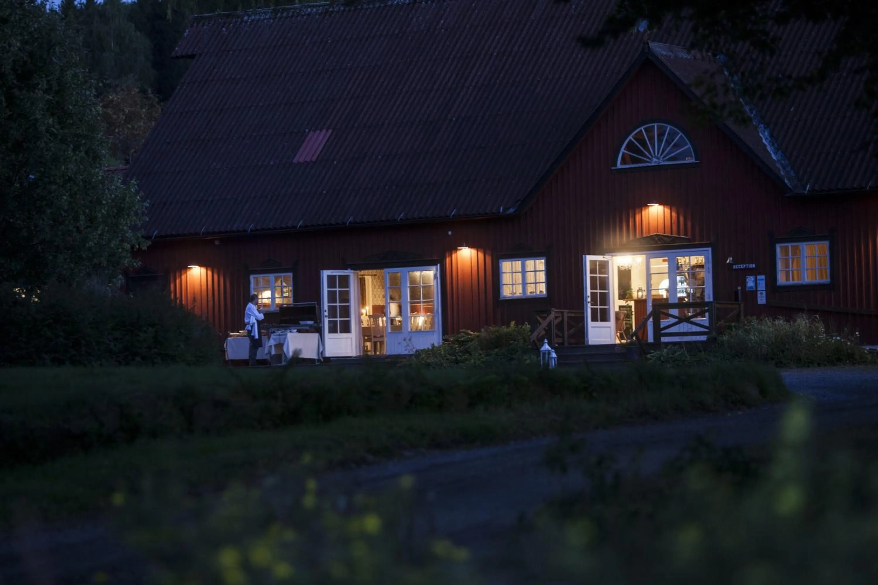 Restaurant/places to eat in Wallby Säteri