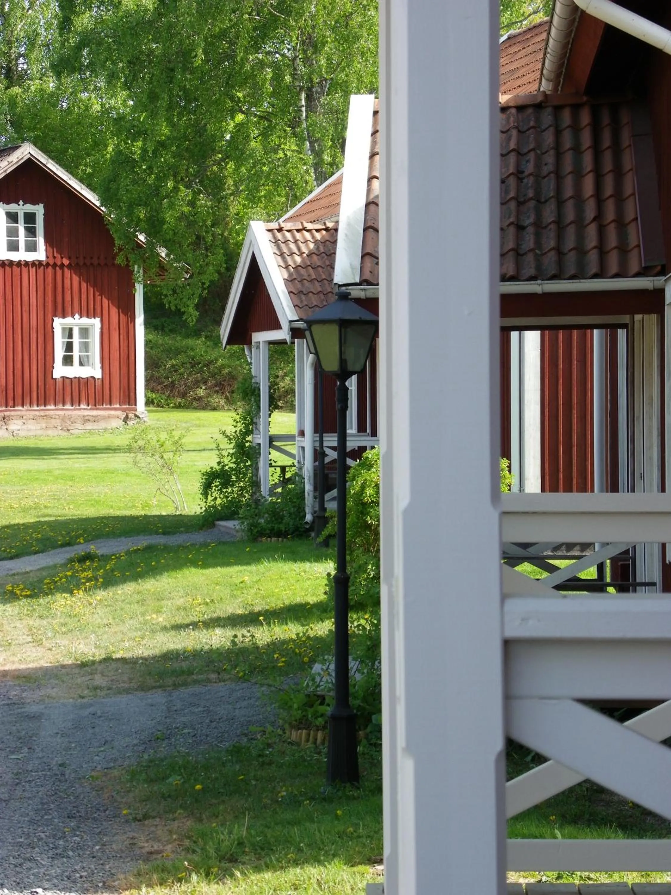 Facade/entrance in Wallby Säteri