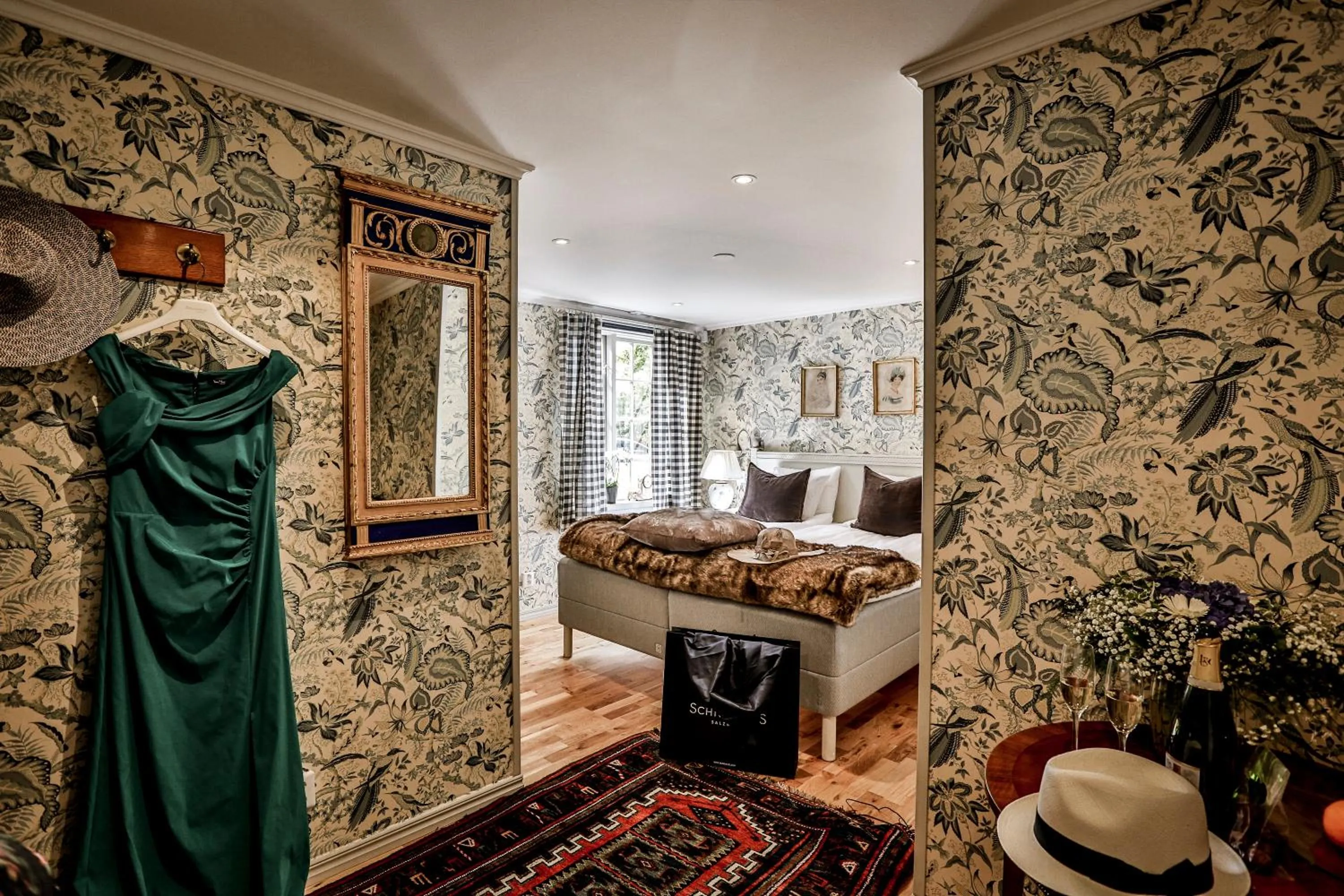 Bed in Vadstena Klosterhotell Konferens & Spa