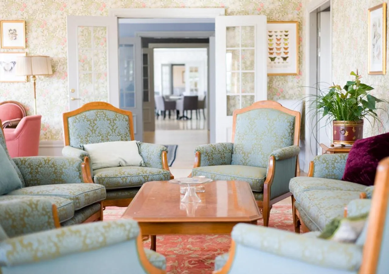 Library in Fågelbro Säteri