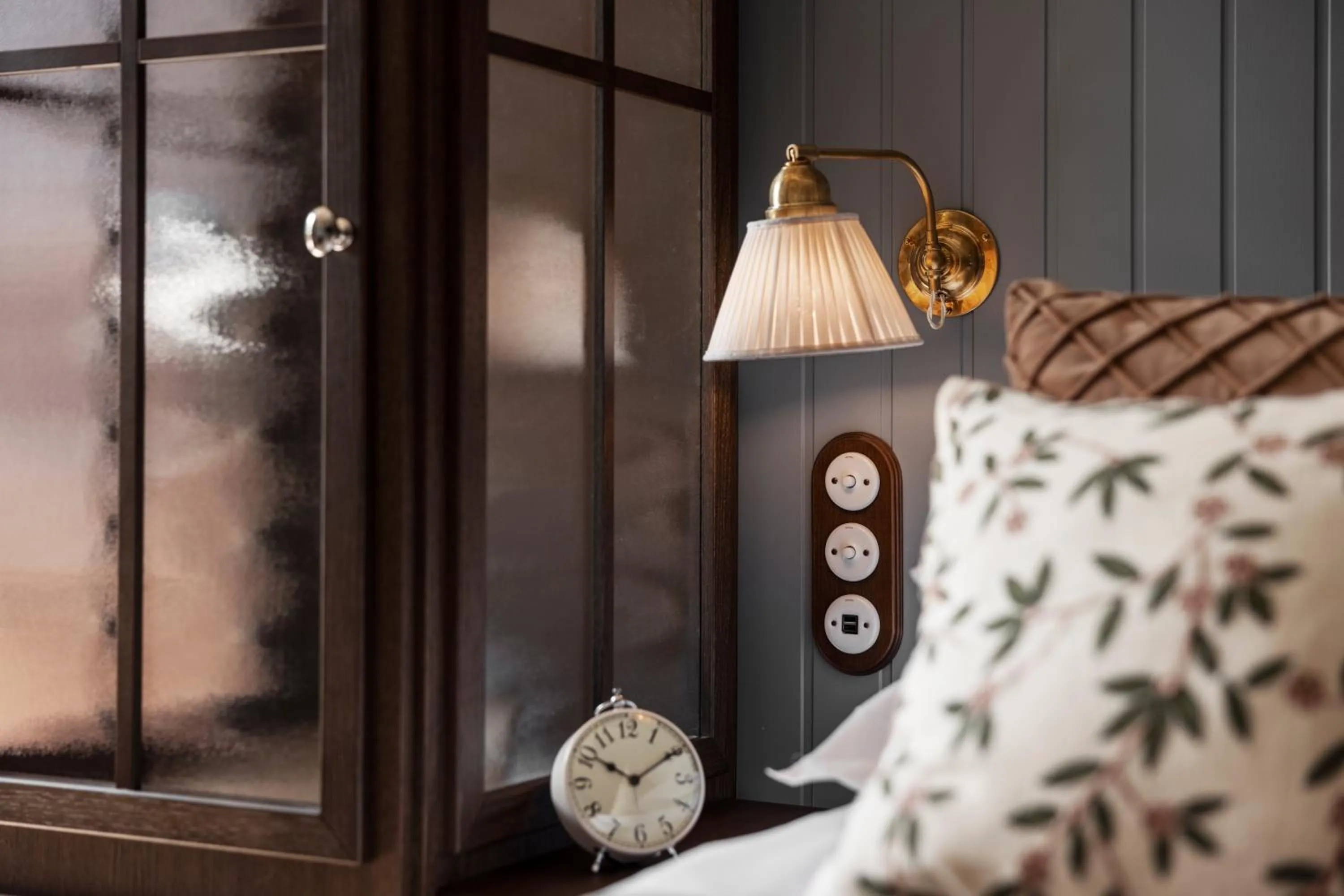 Decorative detail, Bed in Smådalarö Gård Hotell & Spa