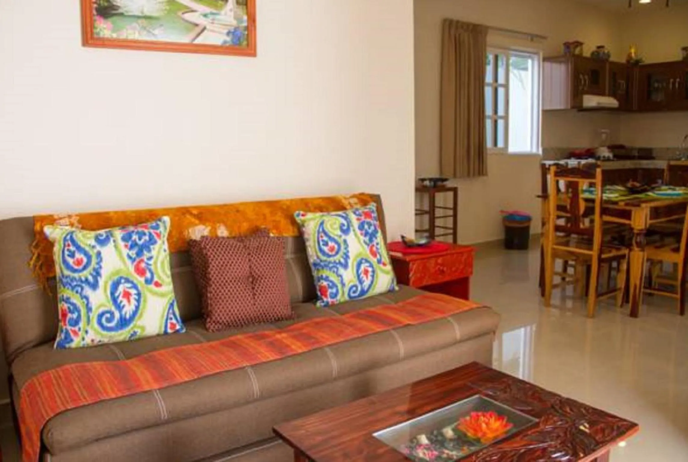 Seating area in Villas Keh