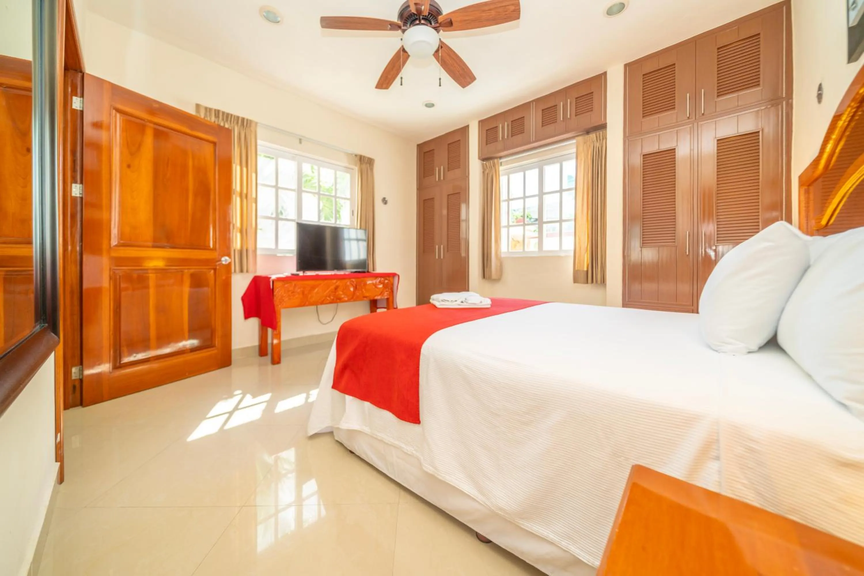 Bed in Villas Keh