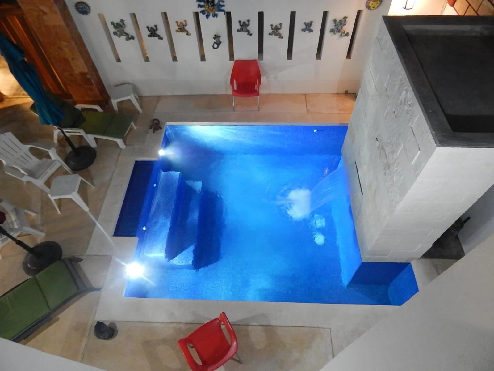 Pool view in Villas Keh