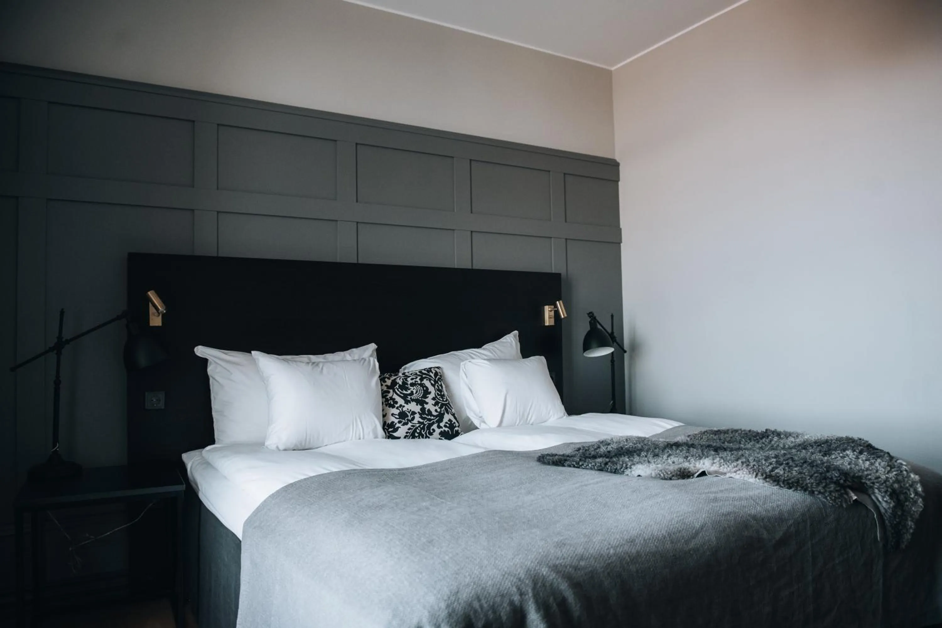 Bed in Clarion Hotel Wisby