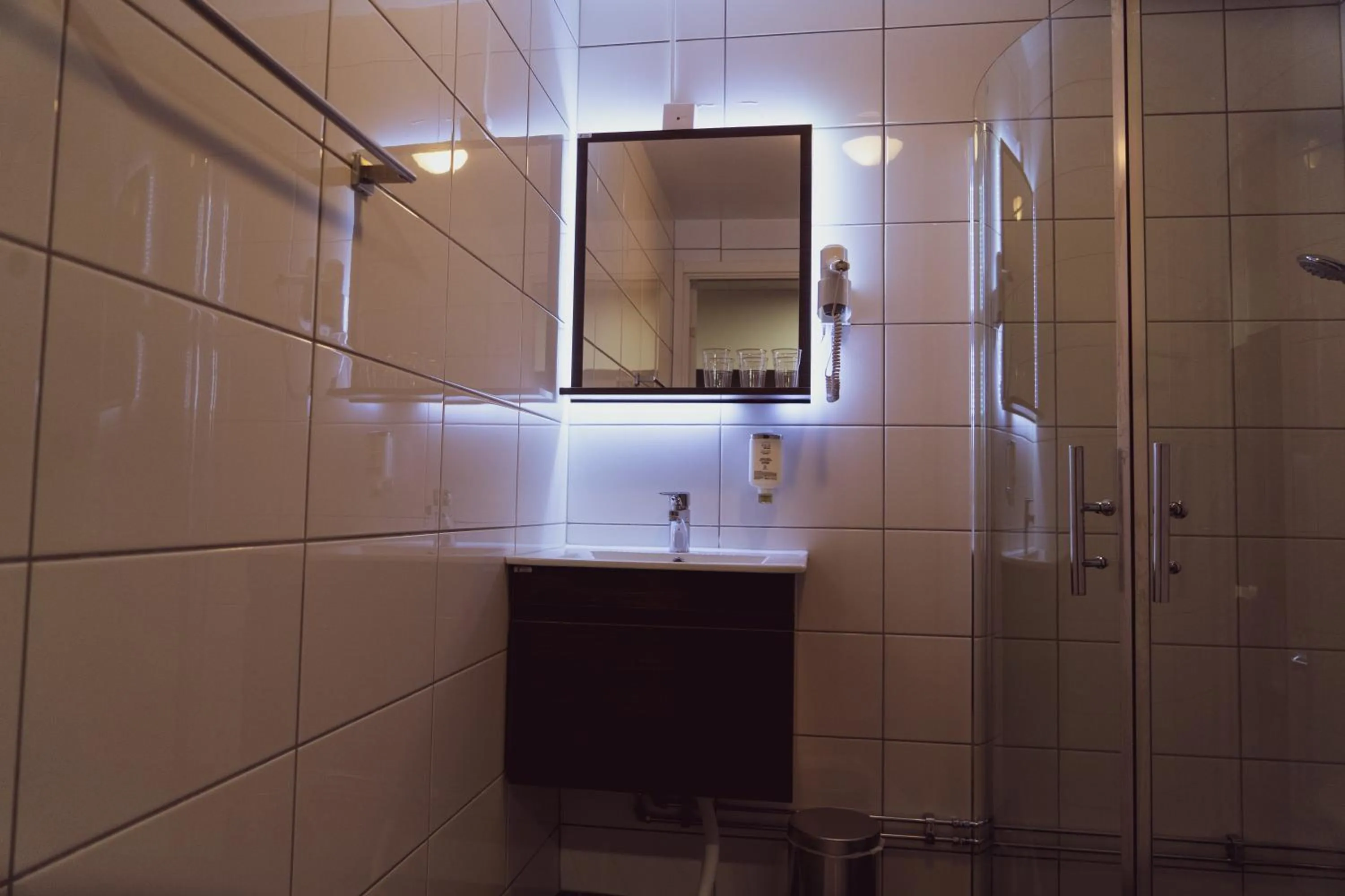 Bathroom in Liljeholmens Stadshotell