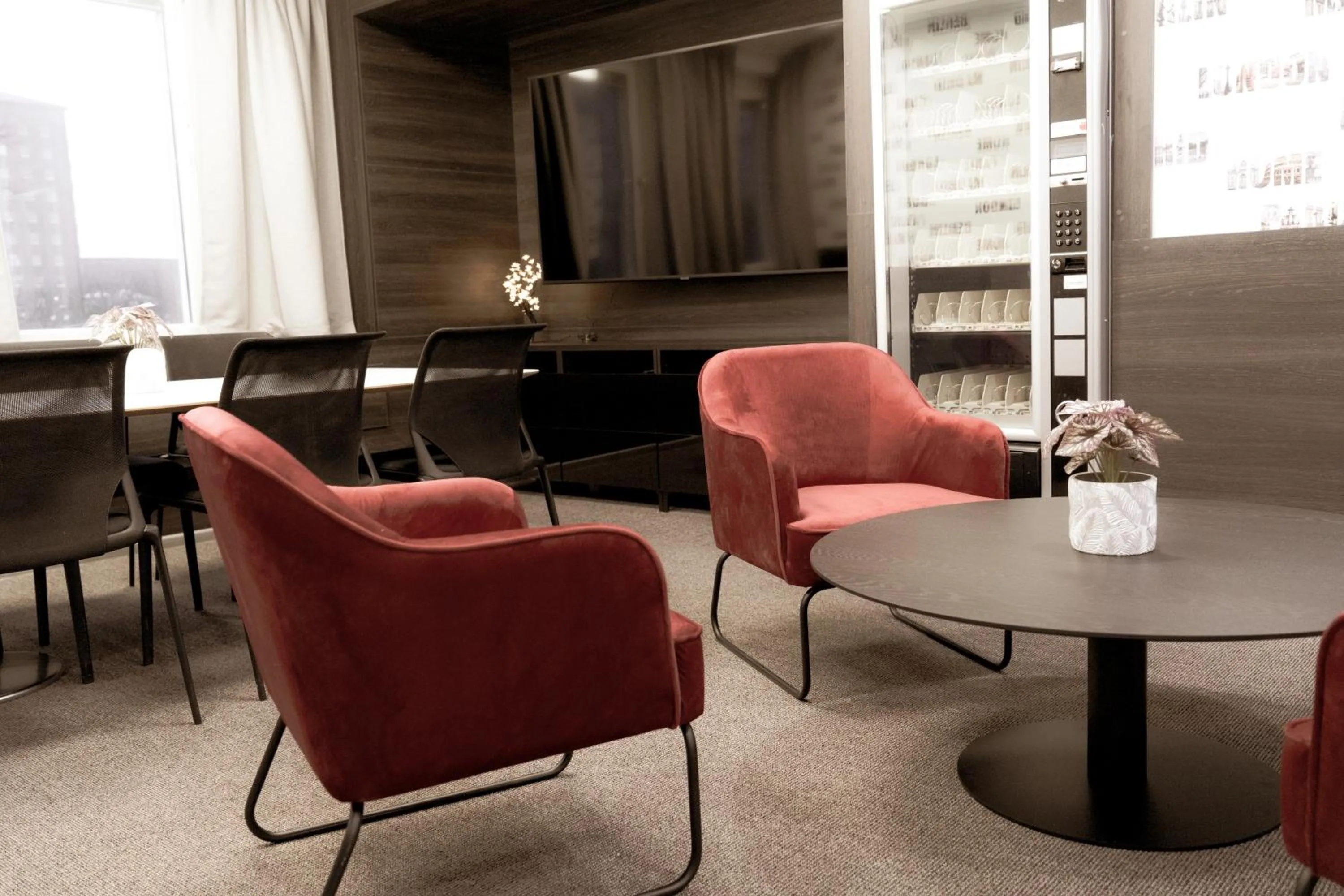 Seating area in Liljeholmens Stadshotell