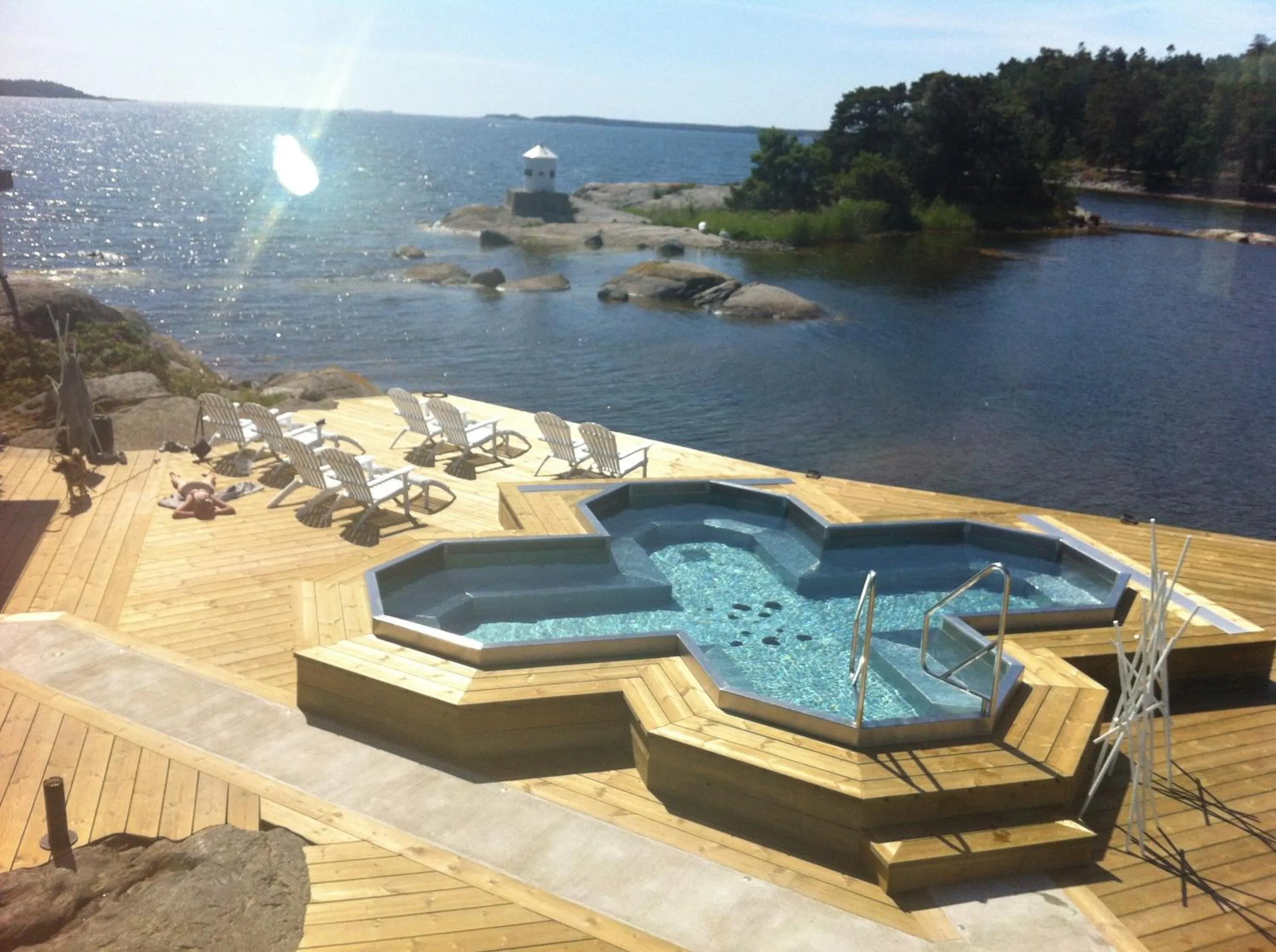 Swimming pool in Nynäs Havsbad