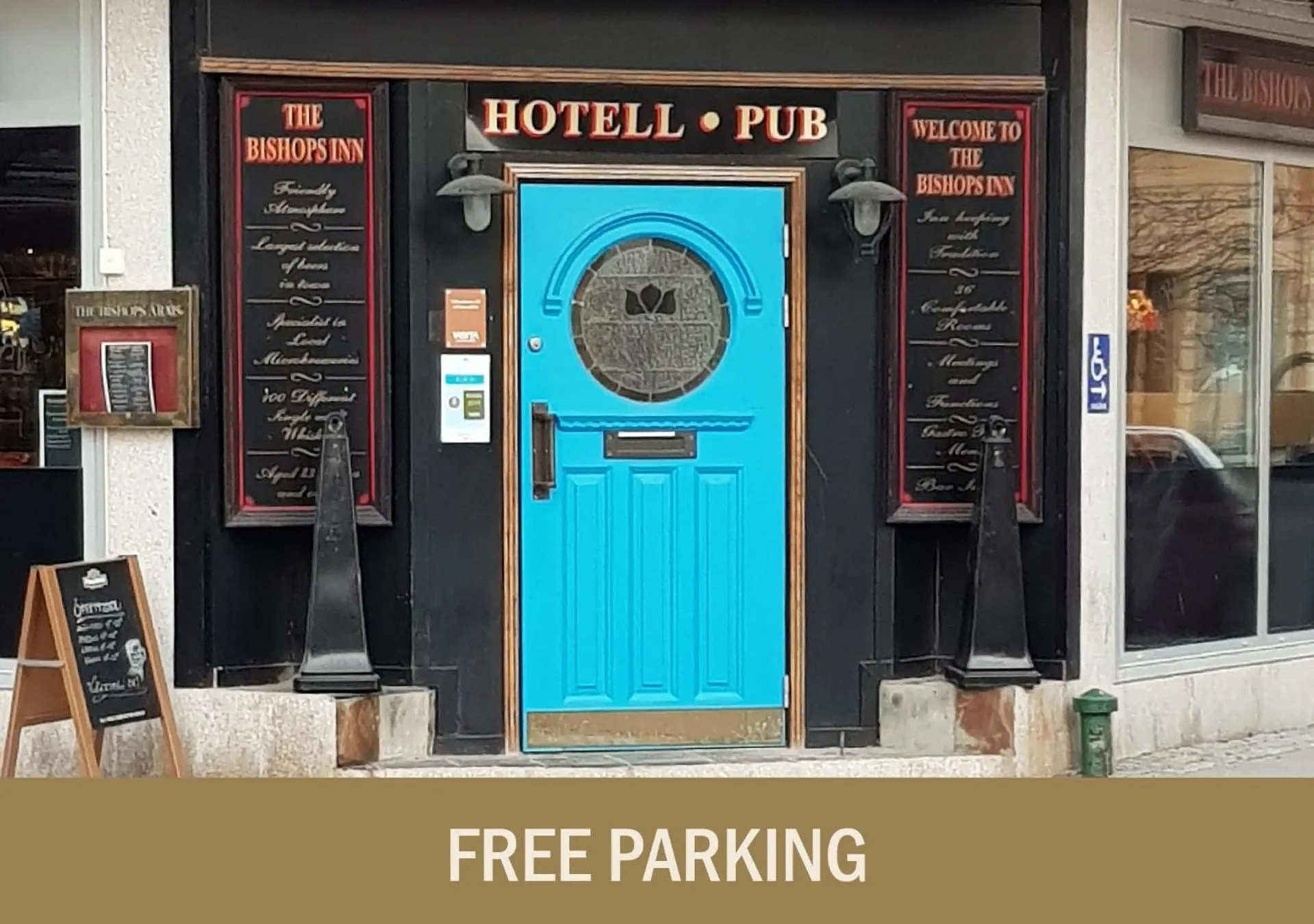 Property building in Hotel Bishops Arms Köping