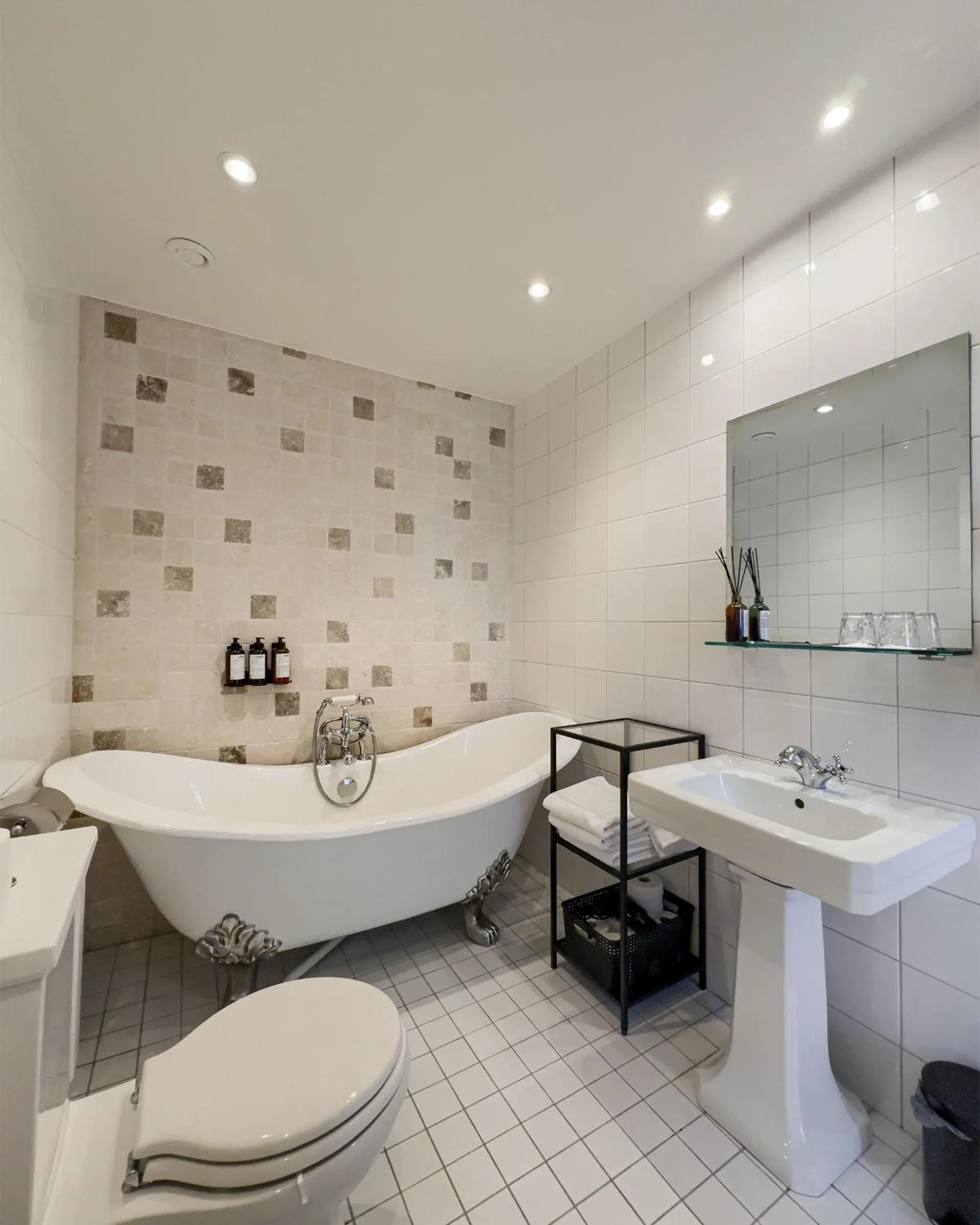 Bathroom in Waxholms Hotell