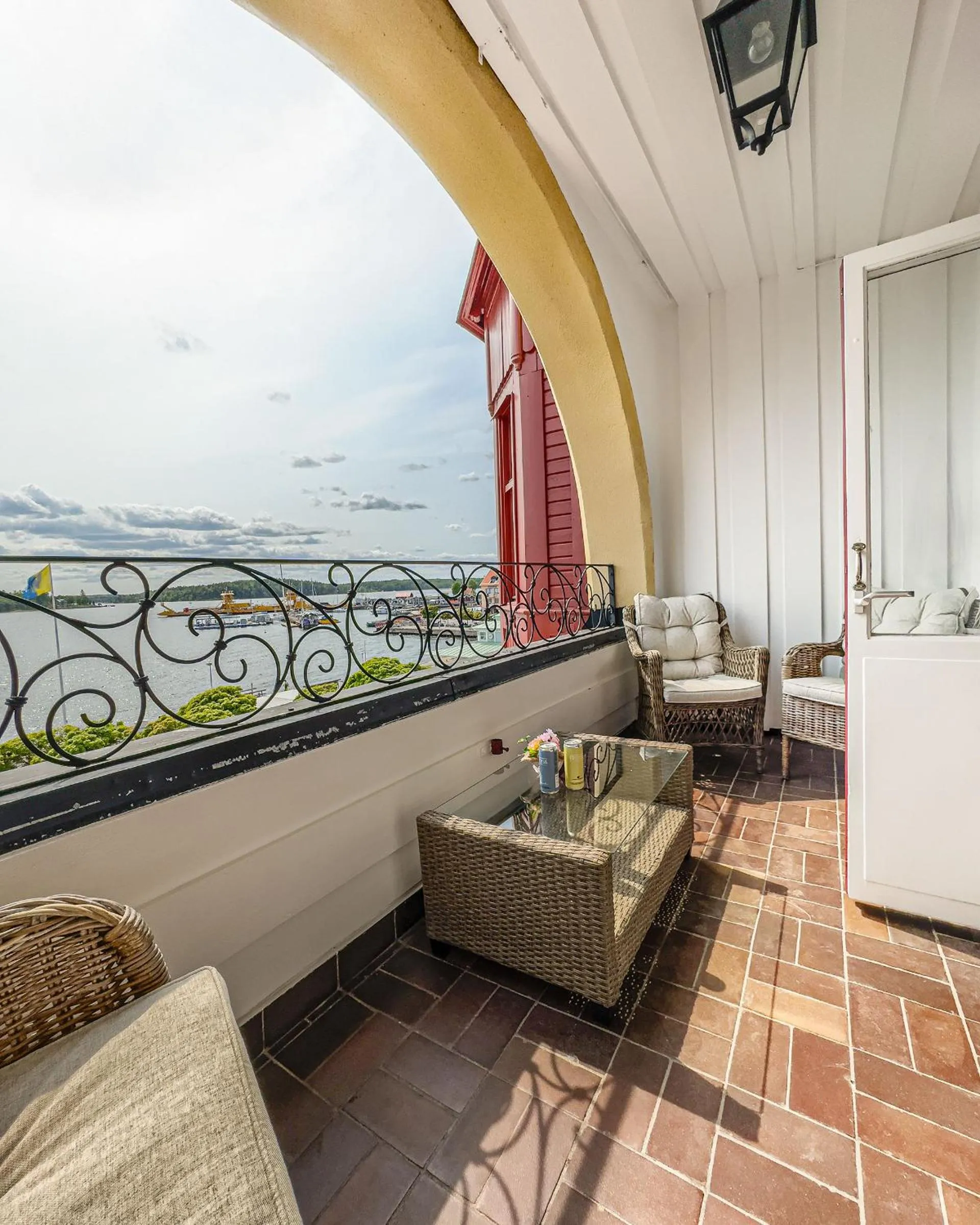 View (from property/room) in Waxholms Hotell