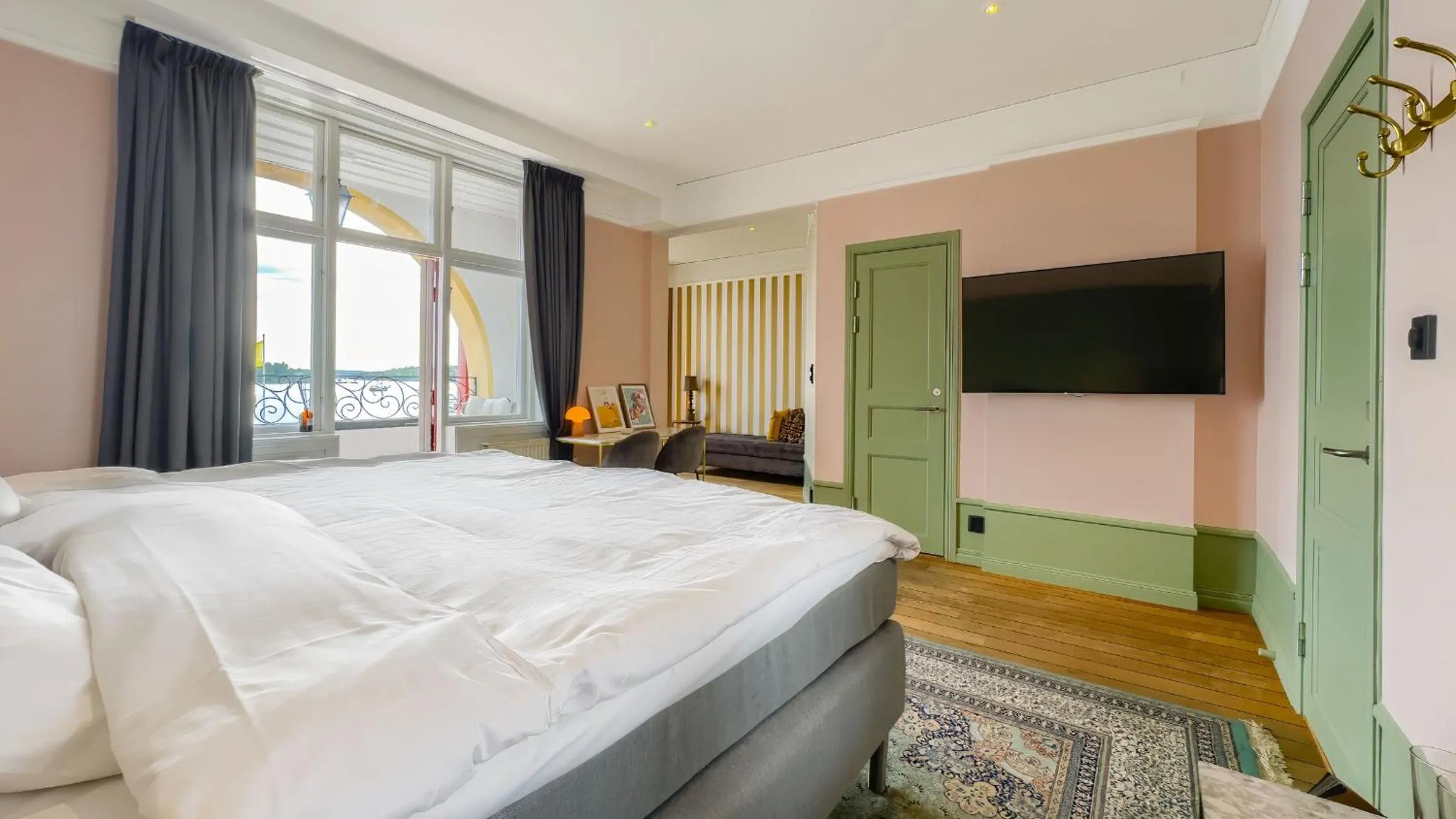 Bedroom, Bed in Waxholms Hotell