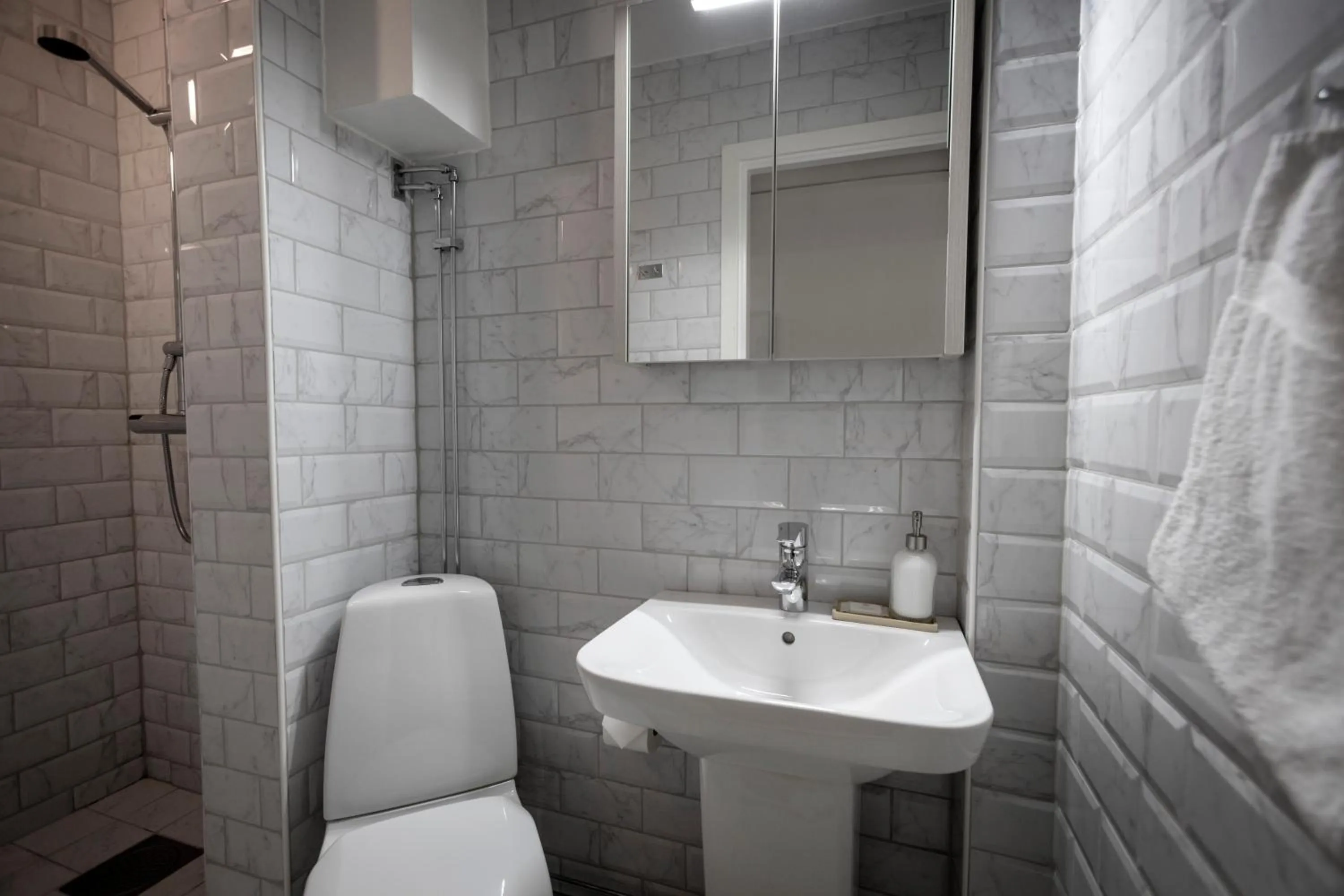 Bathroom in Hotell Skövde