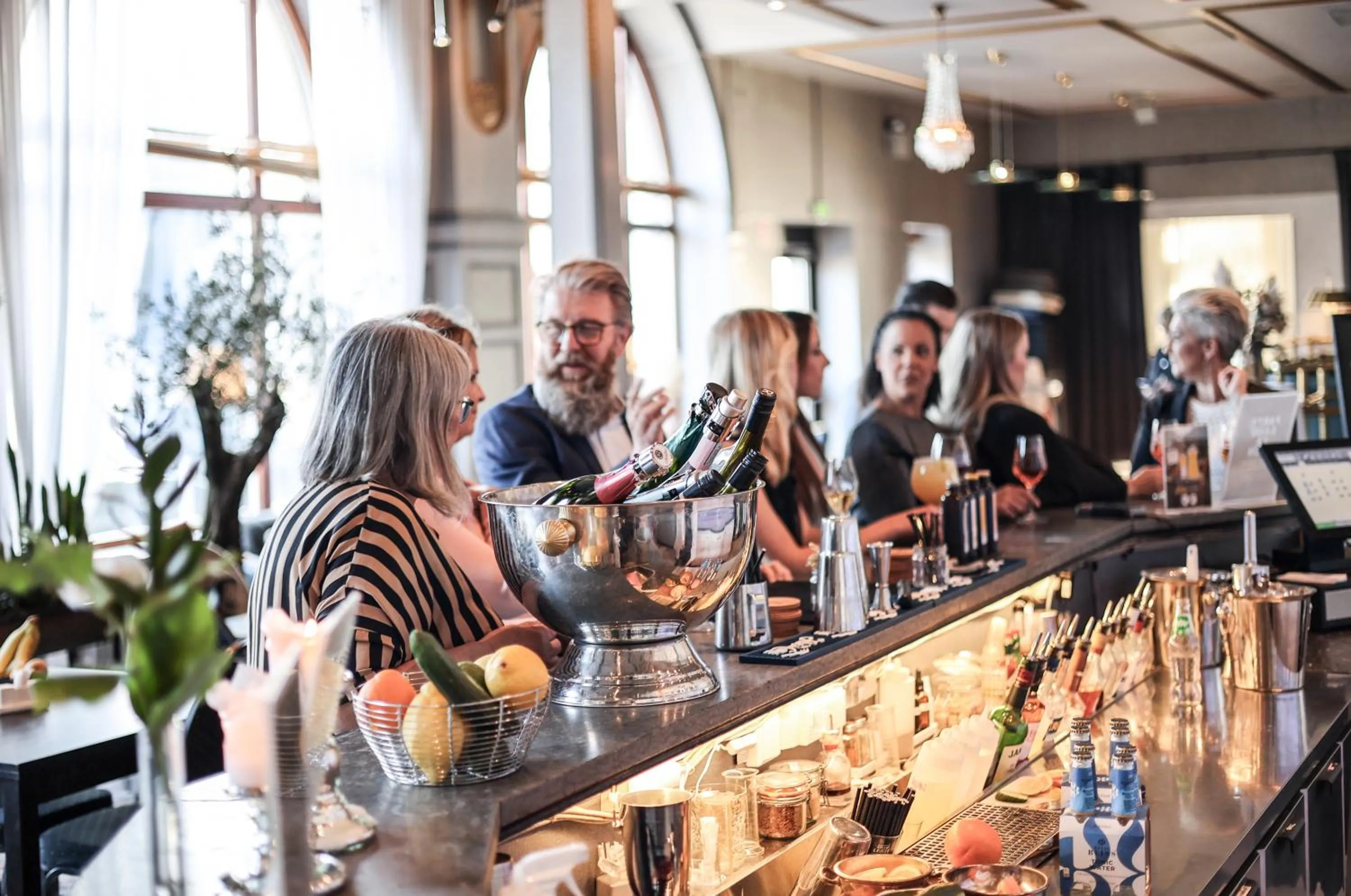 Restaurant/places to eat in First Hotel Statt Örnsköldsvik