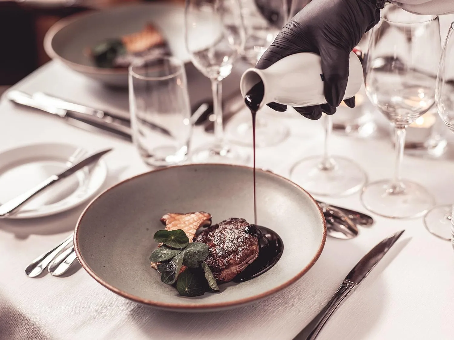 Food close-up in Bjertorp Slott