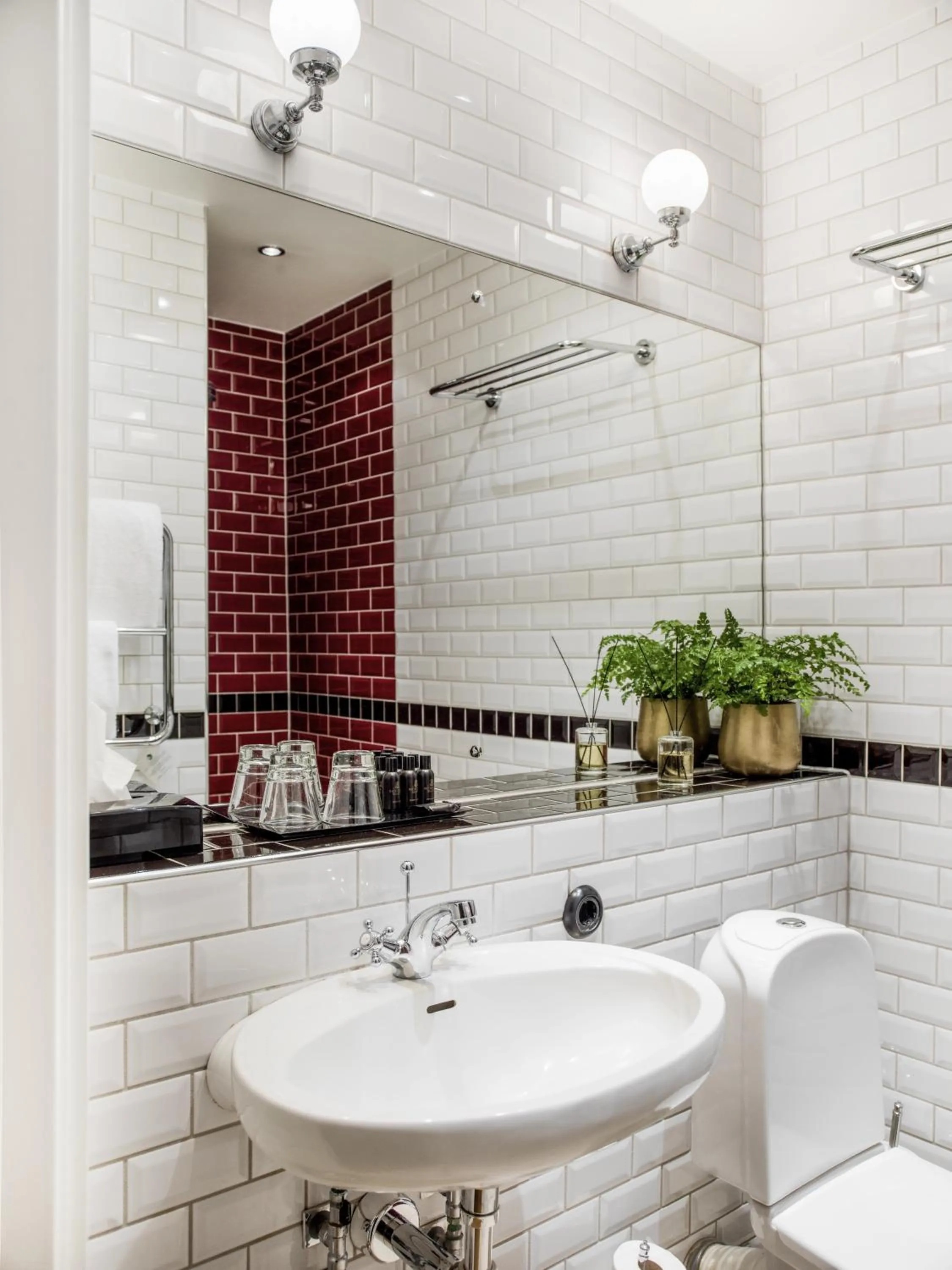 Bathroom in Bjertorp Slott