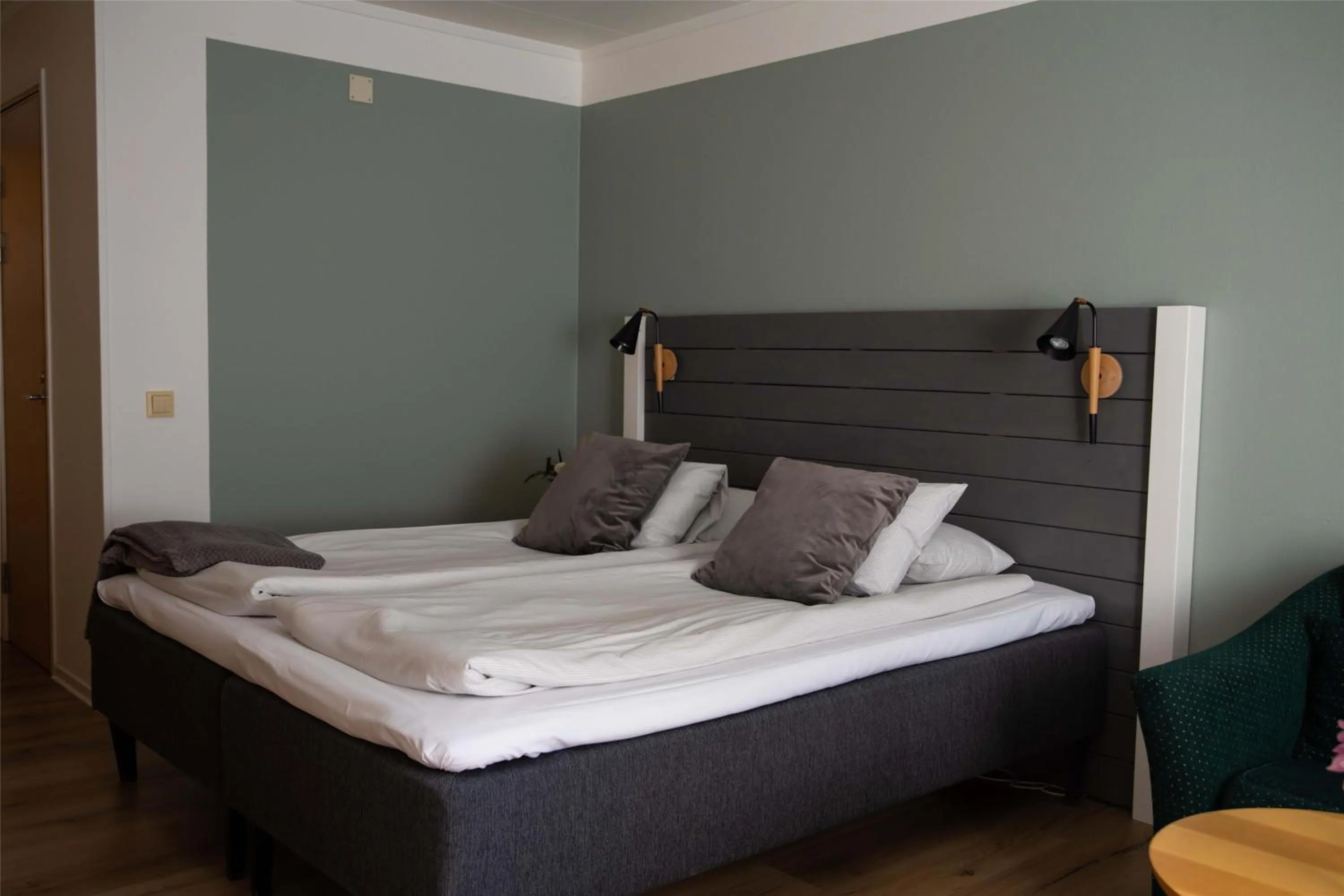 Bedroom, Bed in Hotel Ullinge