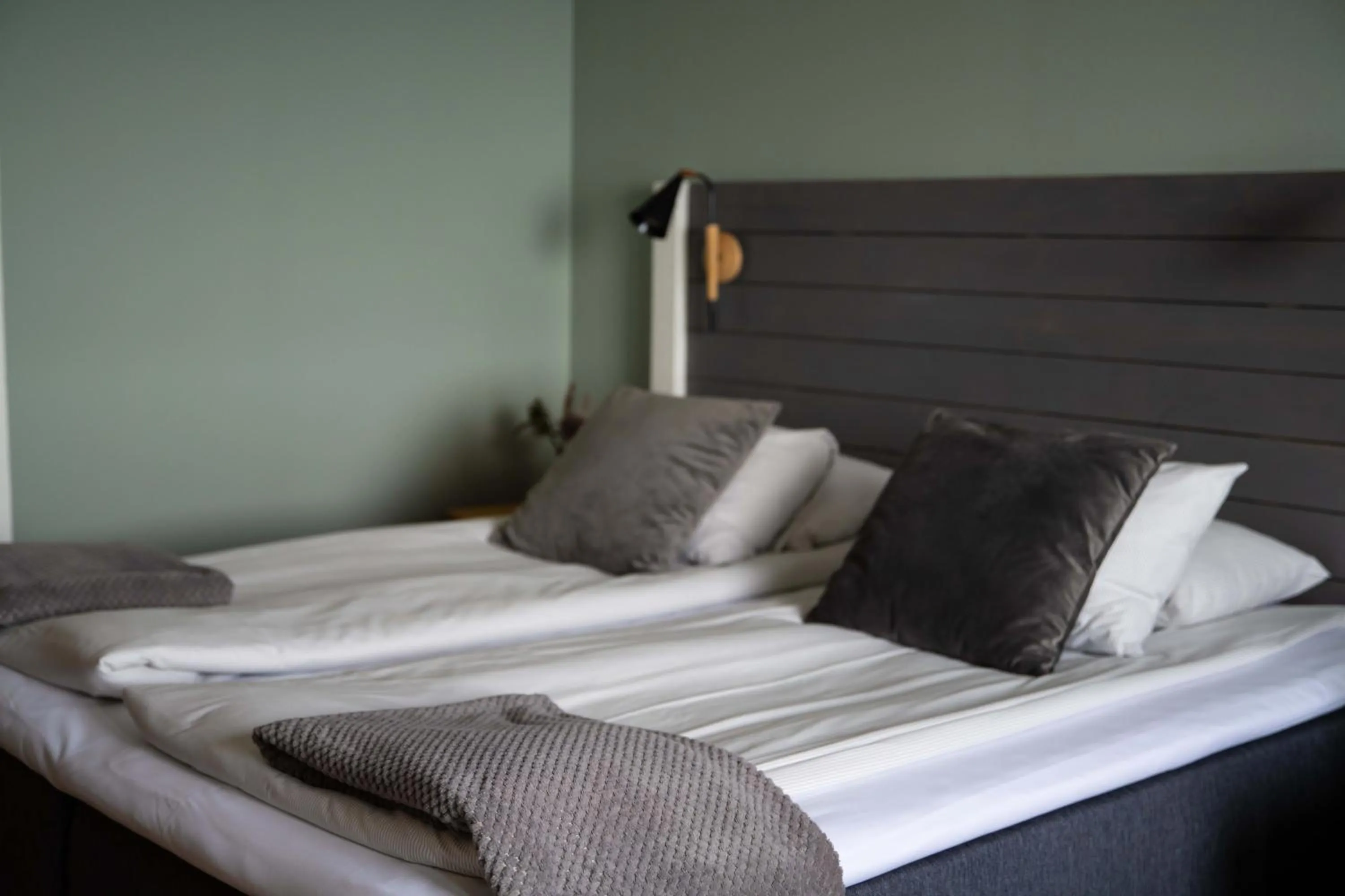 Bedroom, Bed in Hotel Ullinge