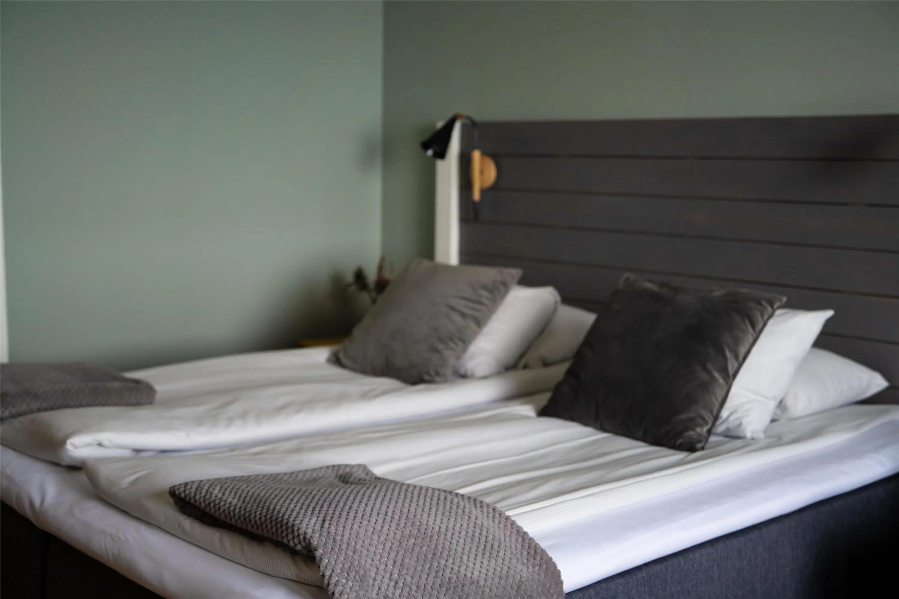 Bedroom, Bed in Hotel Ullinge