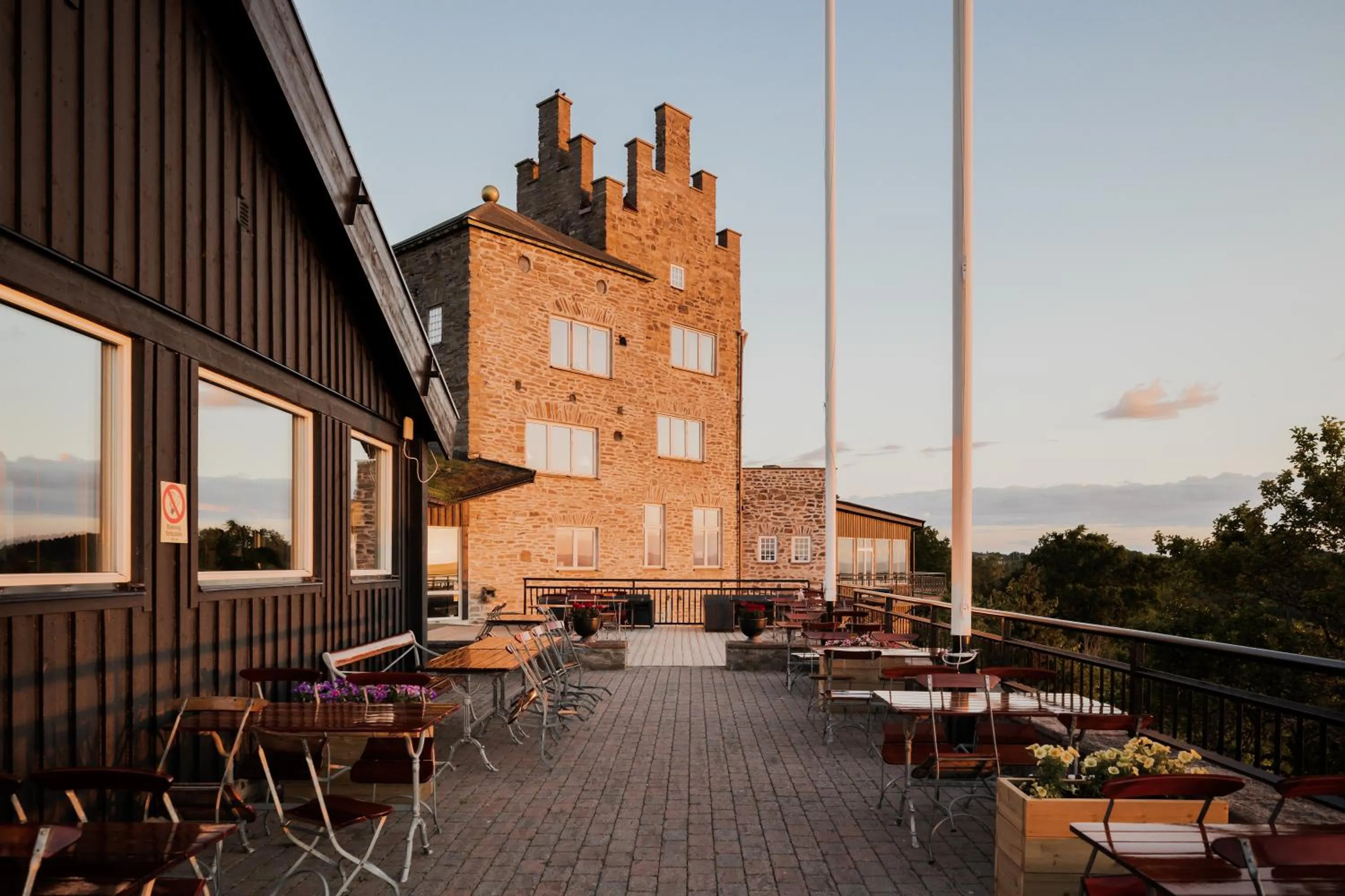 Balcony/Terrace in Hotel Gyllene Uttern
