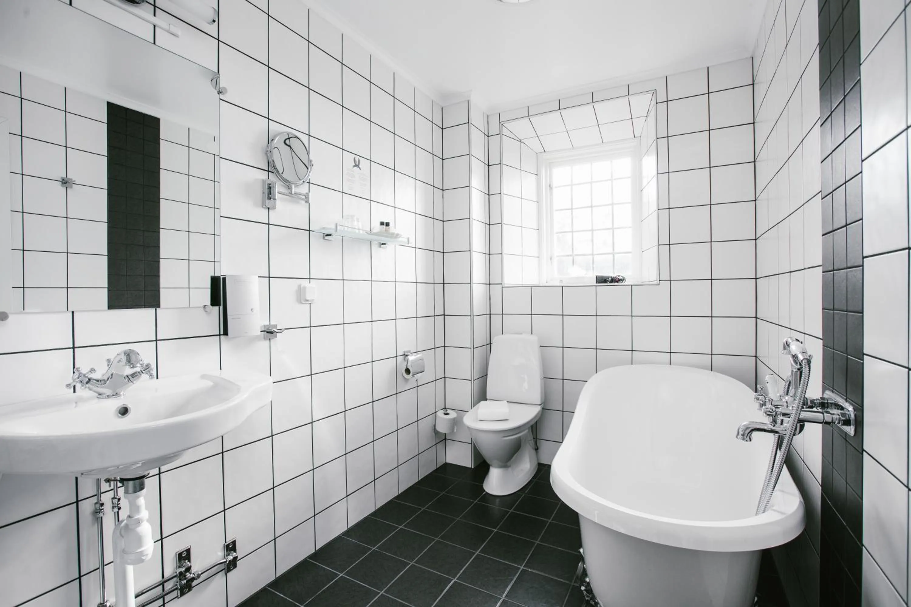 Bathroom in Hotel Gyllene Uttern