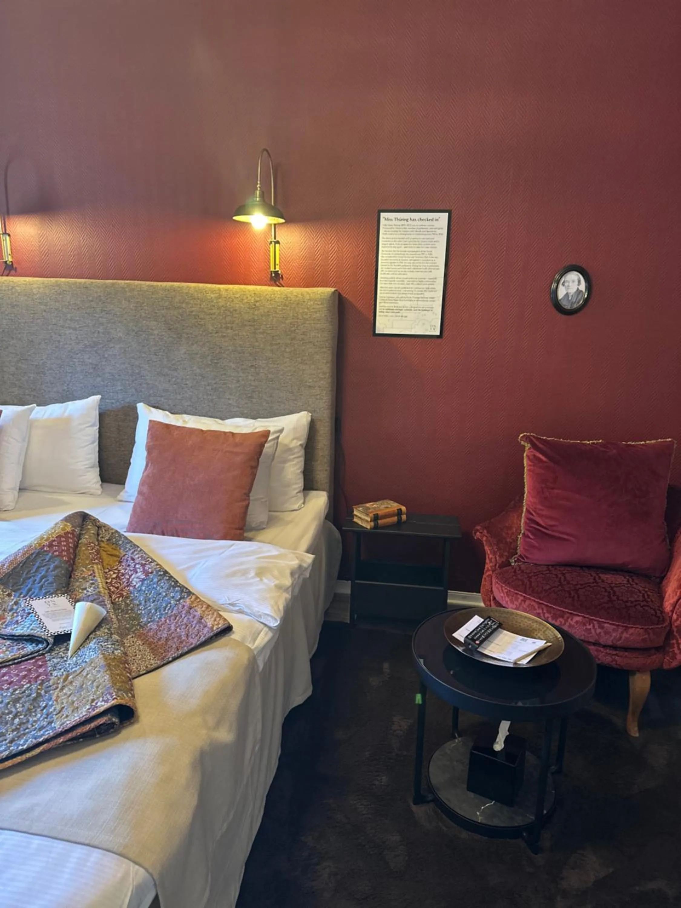 Decorative detail, Bed in Hotell Onyxen, boutique- & lifestyle, Adults Only