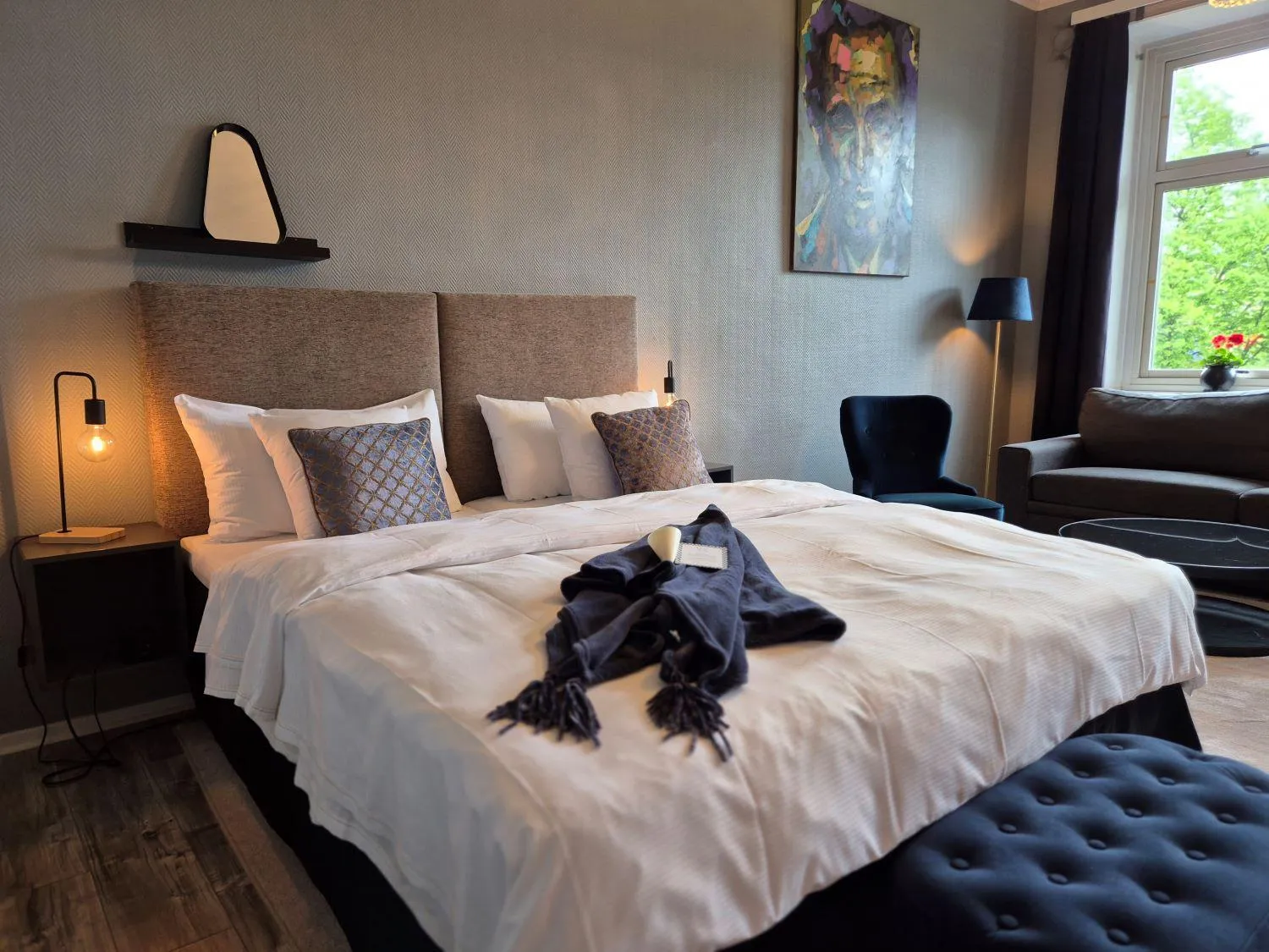 Photo of the whole room, Bed in Hotell Onyxen, boutique- & lifestyle, Adults Only