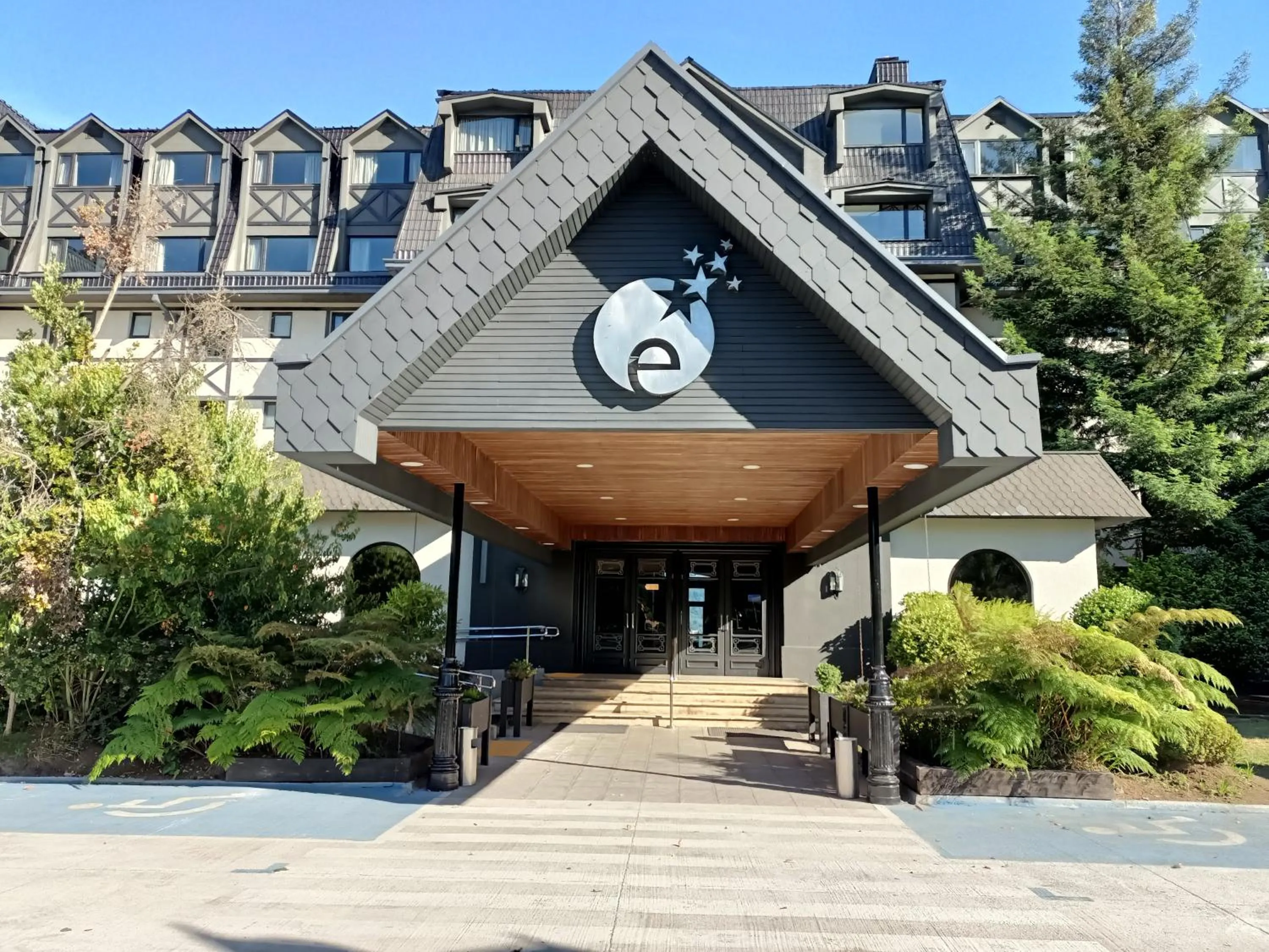 Facade/entrance in Apart Enjoy Pucón