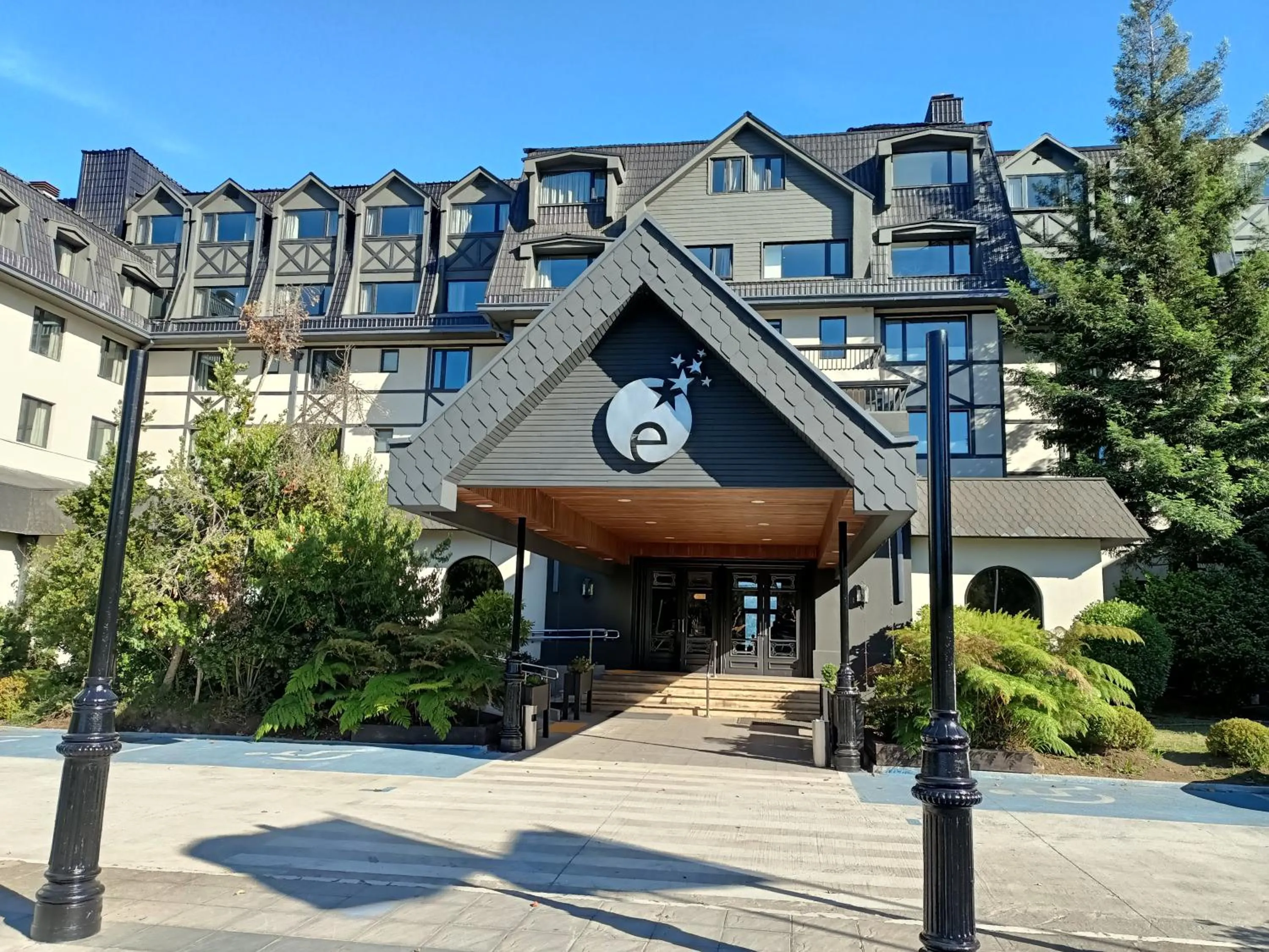 Property building in Apart Enjoy Pucón