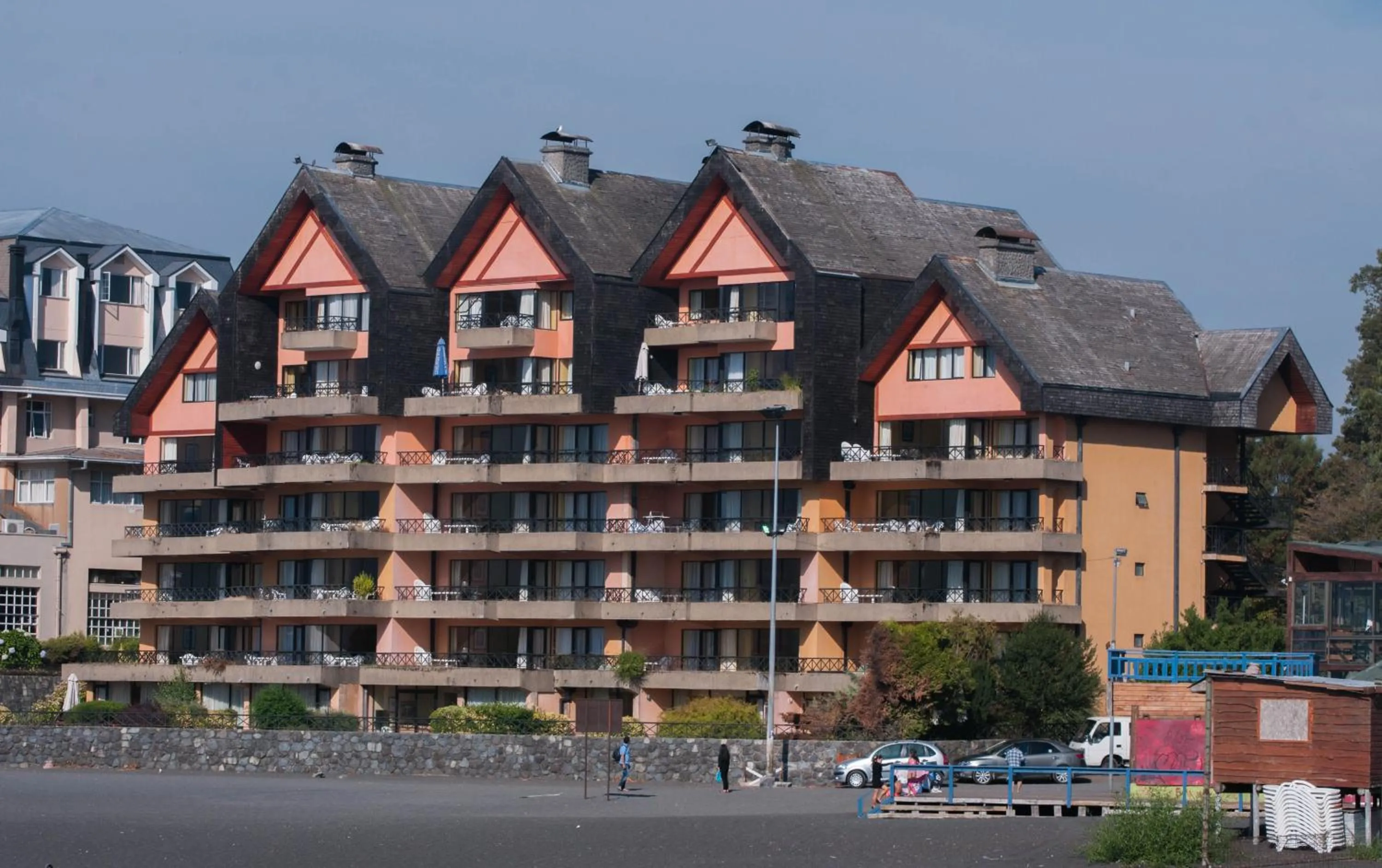 Facade/entrance in Apart Enjoy Pucón